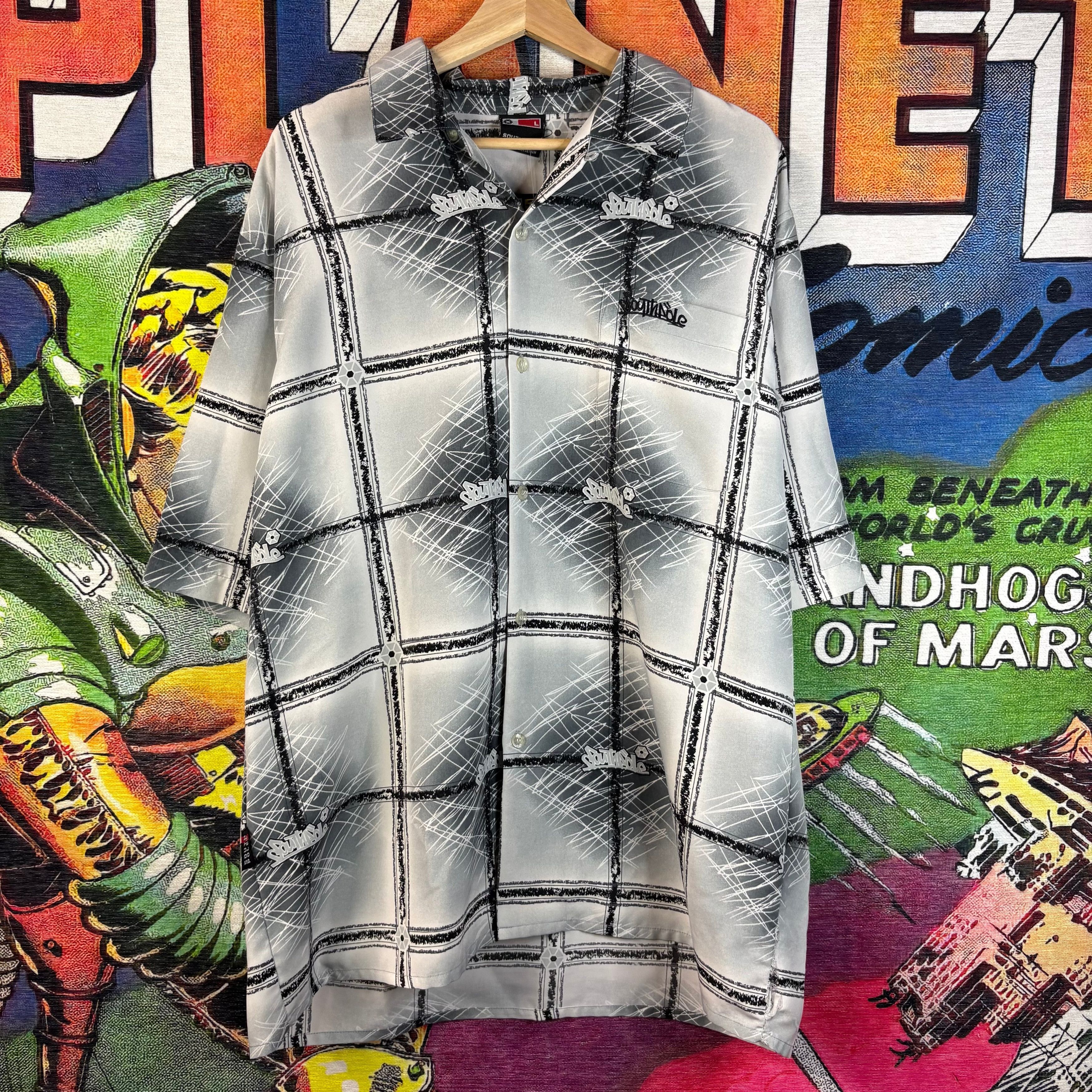Southpole Y2K Southpole Button Up Rayon Shirt Size Large Size US L / EU 52-54 / 3 - 1 Thumbnail