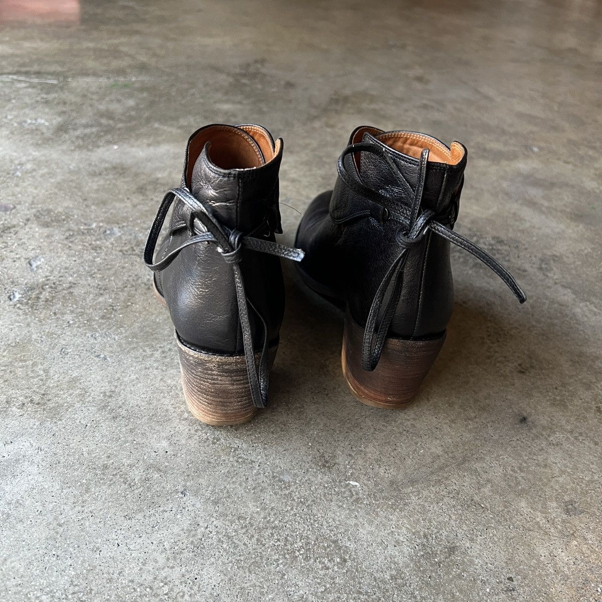 Dries Van Noten Dries Van Noten Back Tie Ankle Boots Size US 7.5 / IT 37.5 - 4 Thumbnail
