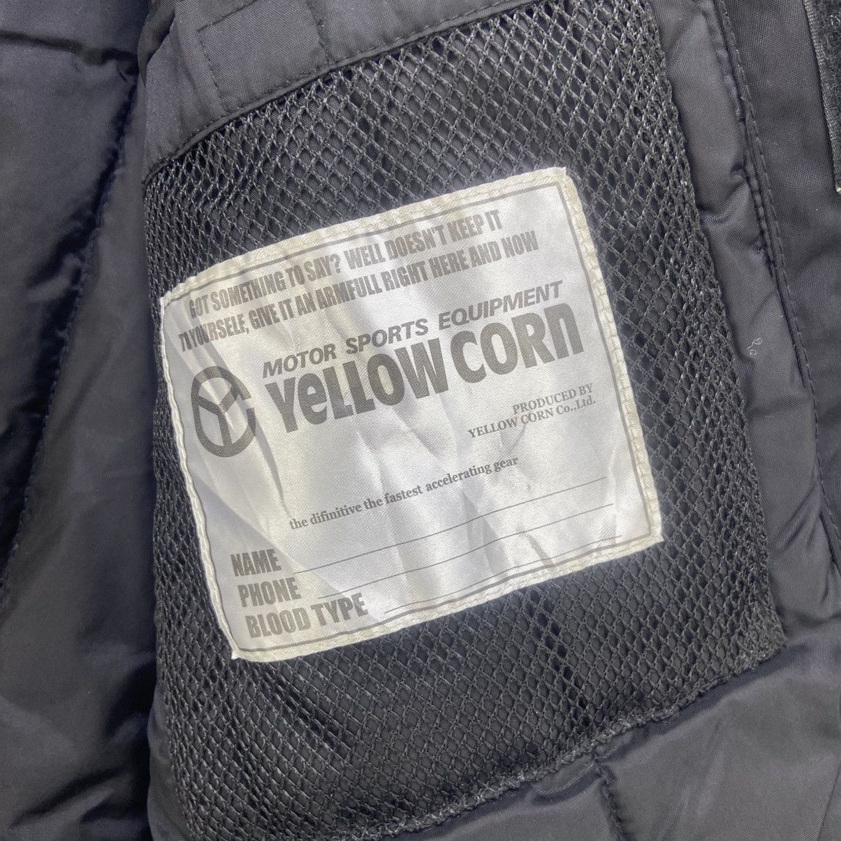 YELLOW CORN Yellow Corn Racing Black Running Project Ride Biker Jacket Size US M / EU 48-50 / 2 - 24 Thumbnail