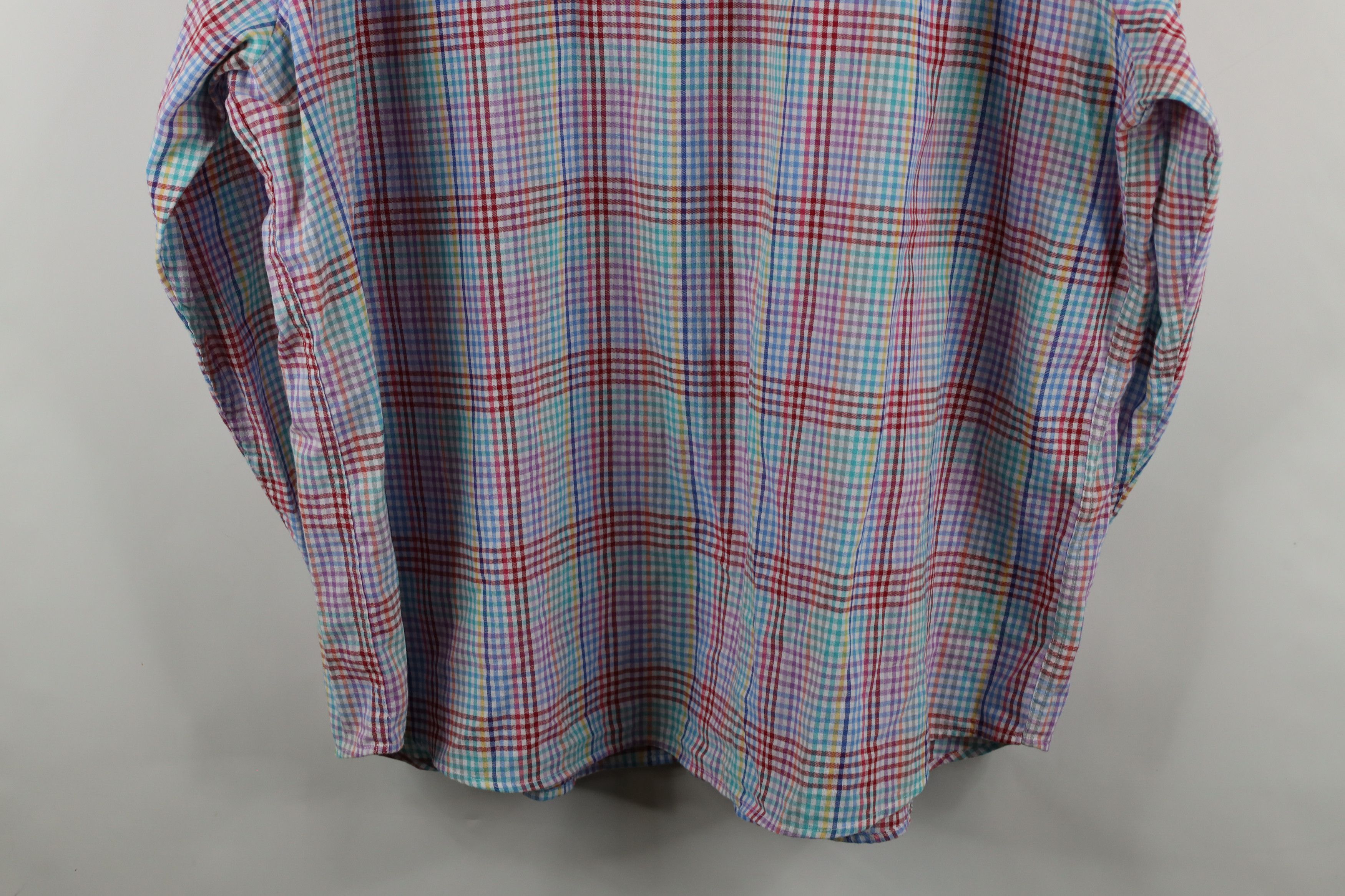 Vintage Vintage 90s Streetwear Collared Long Sleeve Button Shirt Size US XXL / EU 58 / 5 - 8 Thumbnail