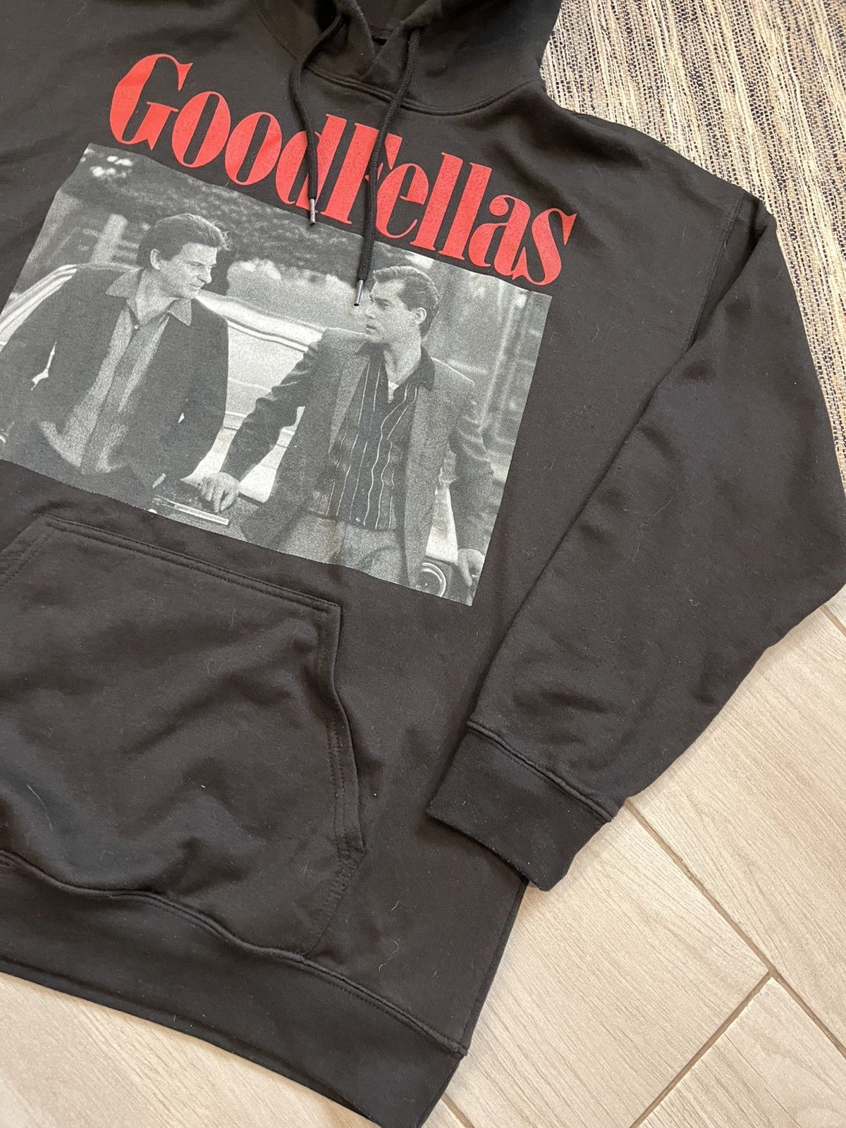 Band Tees × Vintage Vintage GoodFellas Hoodie Black Logo Movie minimalistic hype Size US S / EU 44-46 / 1 - 3 Thumbnail