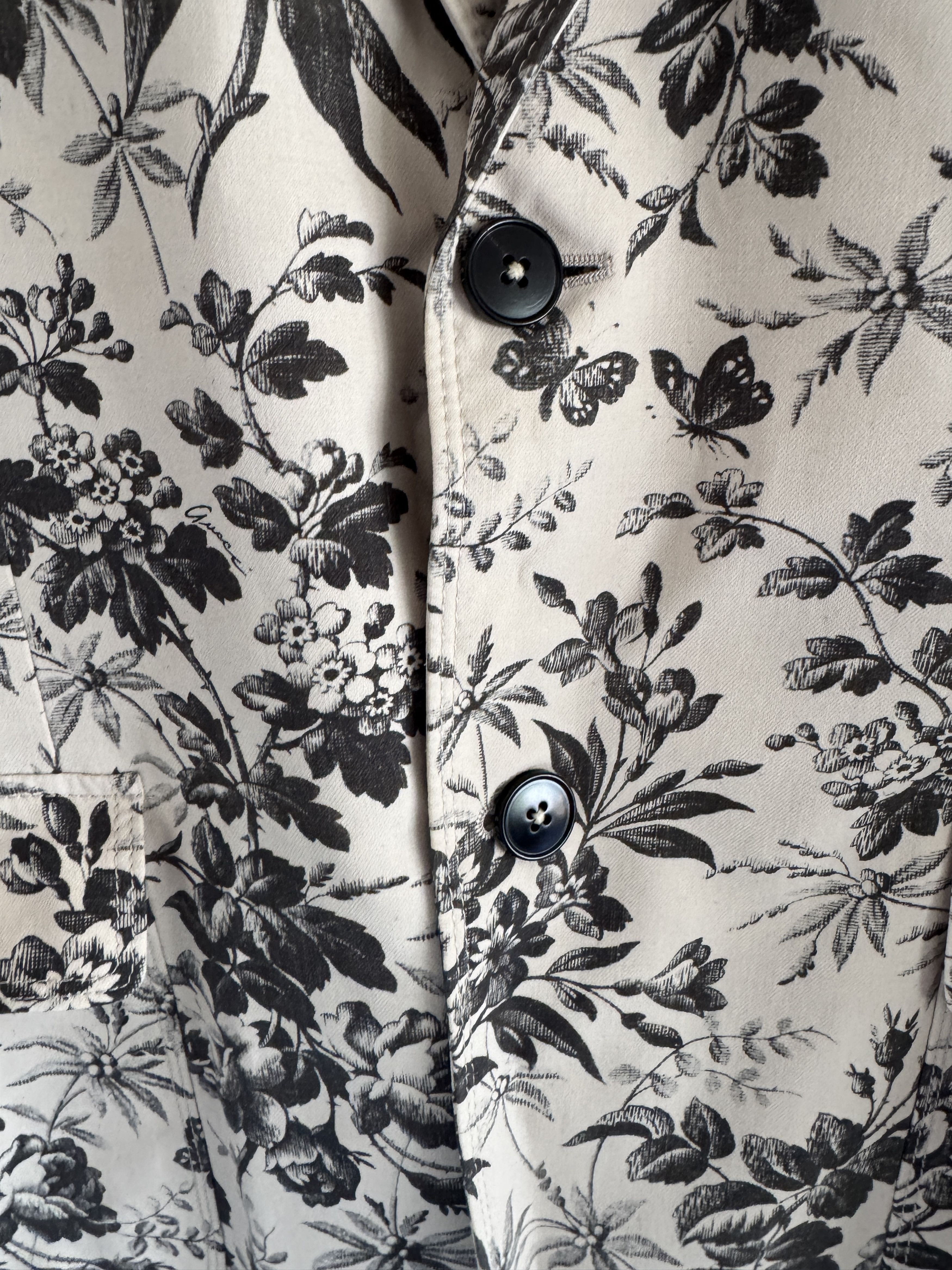 Gucci Floral print tailored blazer Size 50R - 9 Thumbnail