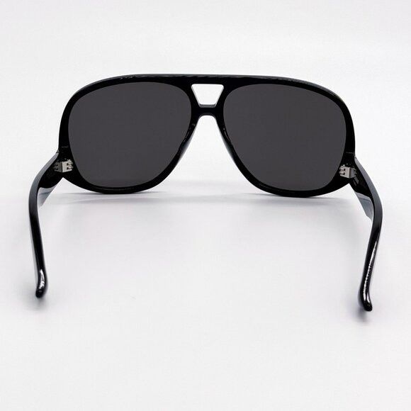 Saint Laurent Paris NEW SAINT LAURENT SUNGLASSES SL652/F SOLACE 001 BLACK UNISEX Size ONE SIZE - 8 Thumbnail