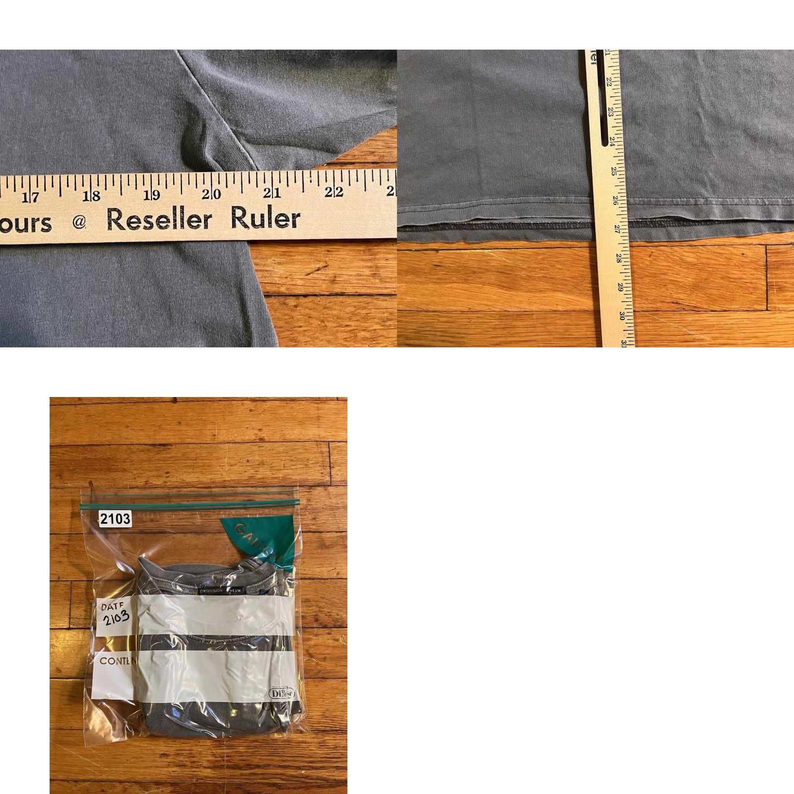 Vintage Neuw Denim Joy Division Love Will Tear Us Apart Shirt Men’s M Grey | T-Shirt | Men | M | Grey | Band Music Rock | 90s Concert Theme Size US M / EU 48-50 / 2 - 9 Thumbnail