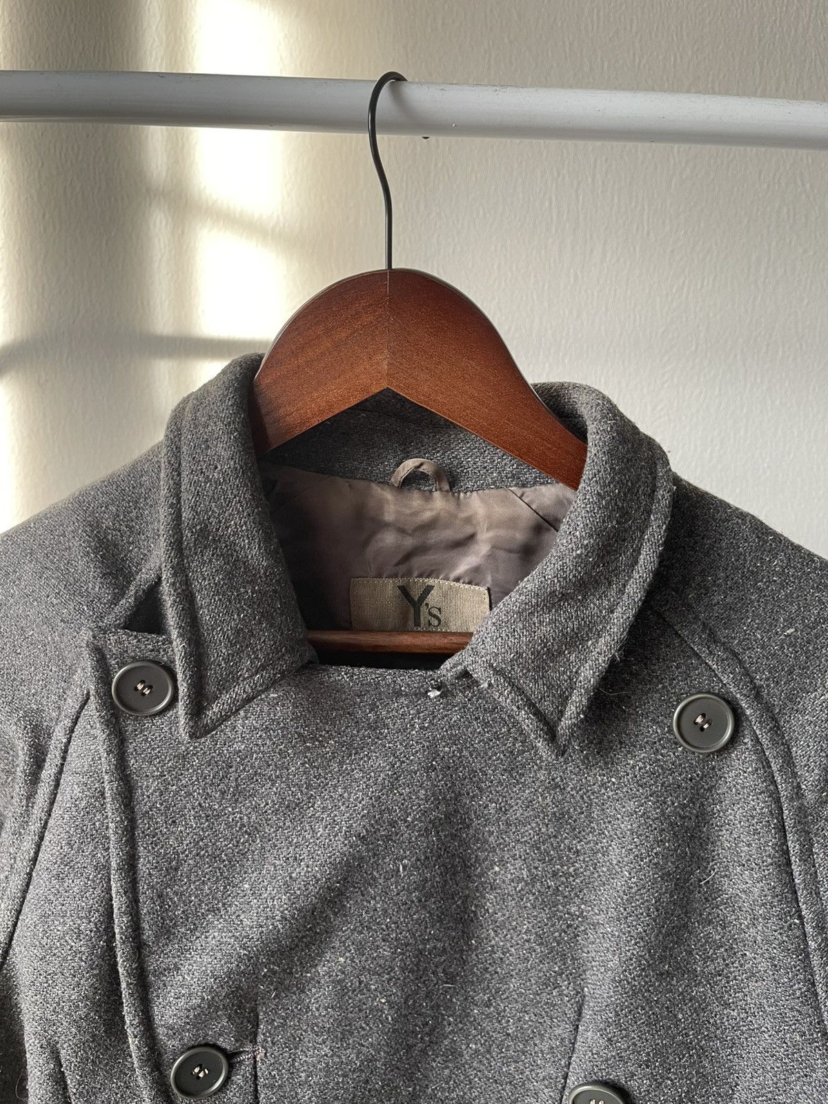 Yohji Yamamoto Rare 80s Yohji Yamamoto Asymmetrical Jacket Size US S / EU 44-46 / 1 - 10 Thumbnail