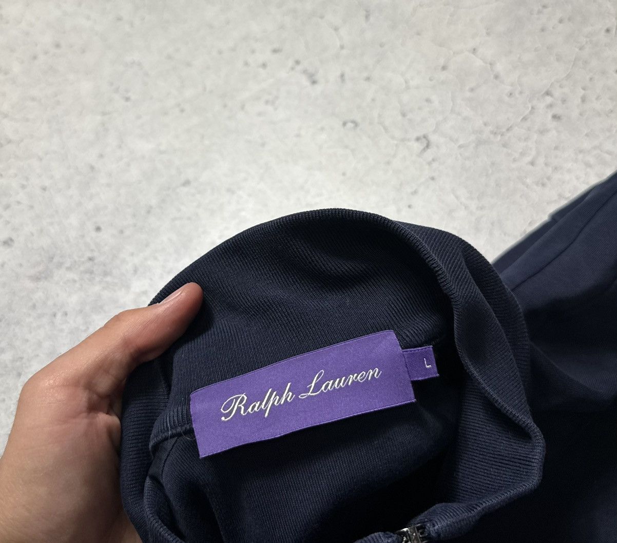 Ralph Lauren Purple Label Ralph Lauren Purple Label Luxury Full Zip Bomber Jacket Size US L / EU 52-54 / 3 - 7 Thumbnail