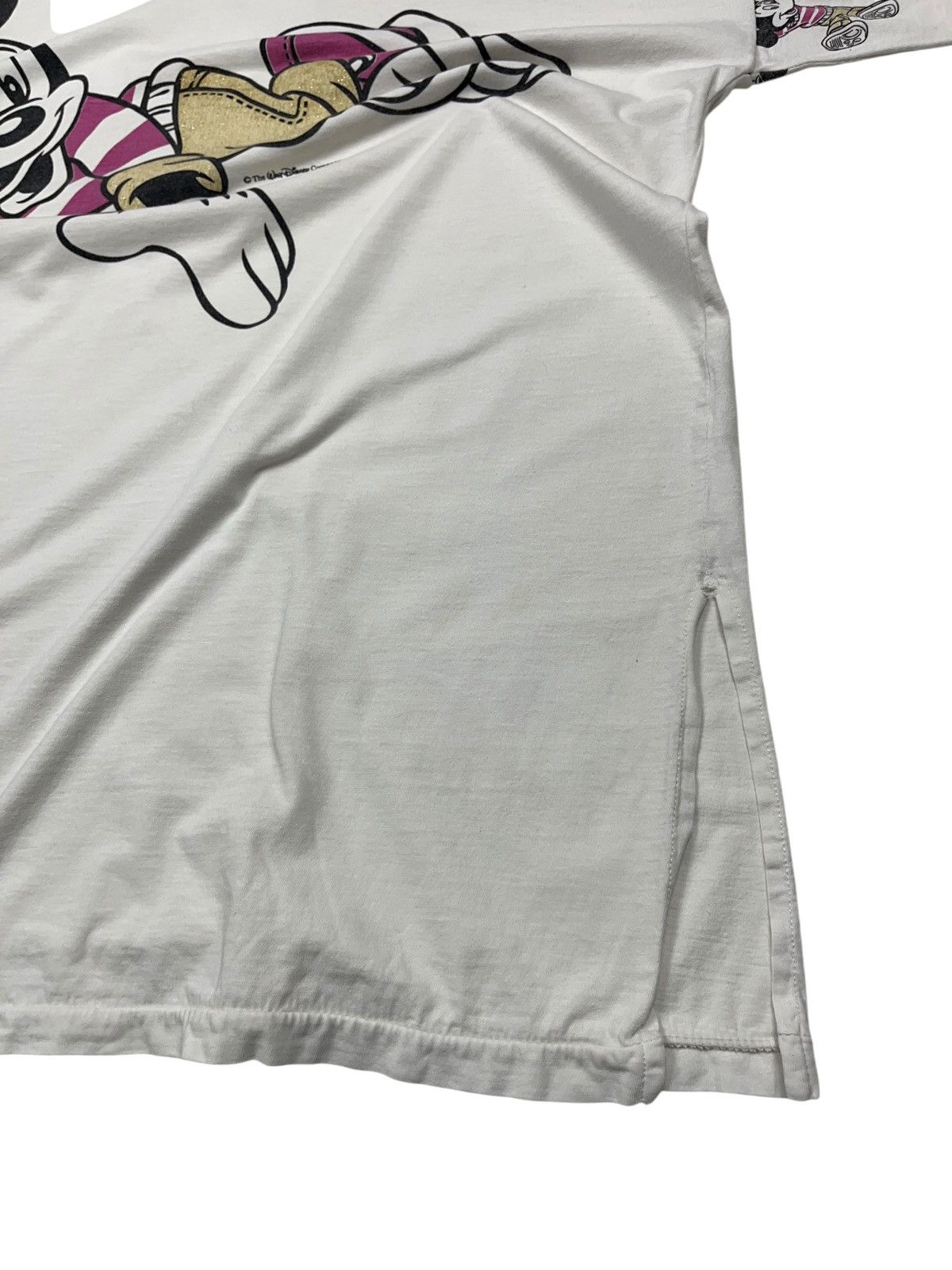 Disney × Mickey Mouse × Vintage Vintage 90s Mickey Mouse Single Stitch T-shirt Size US XL / EU 56 / 4 - 6 Thumbnail