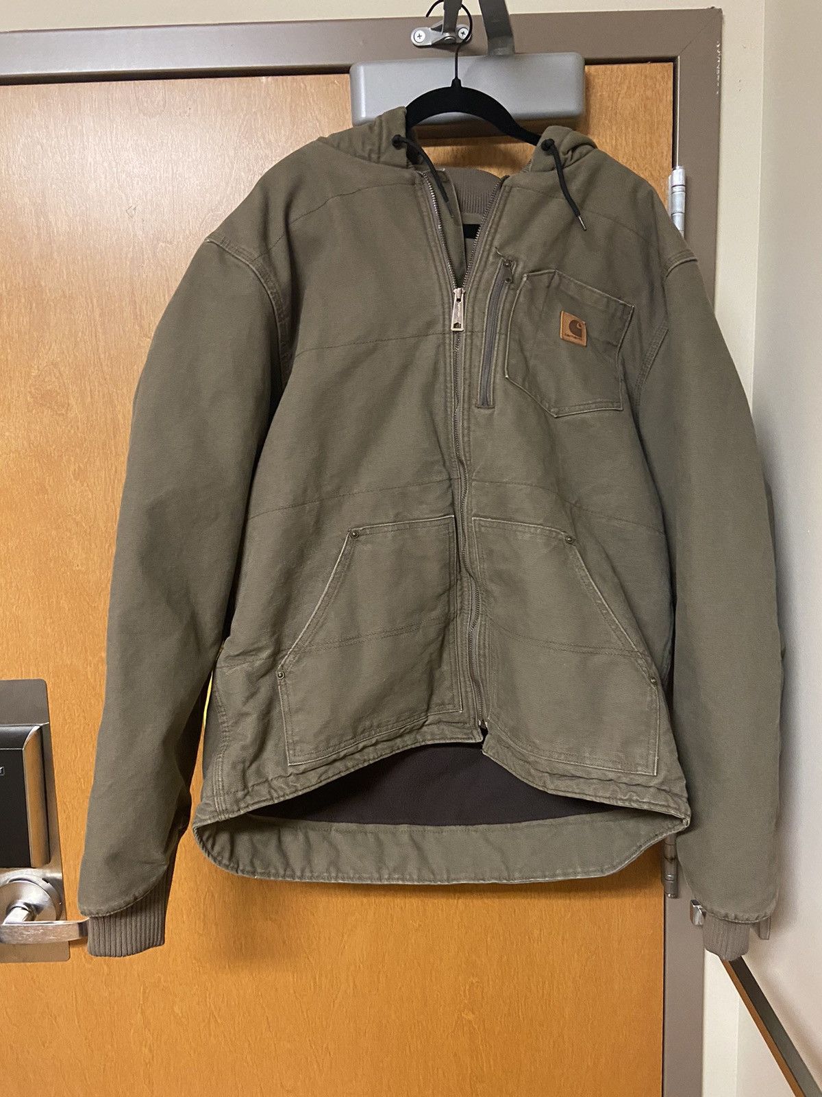 image of Vintage Carhartt Jacket in Brown, Men's (Size XL)