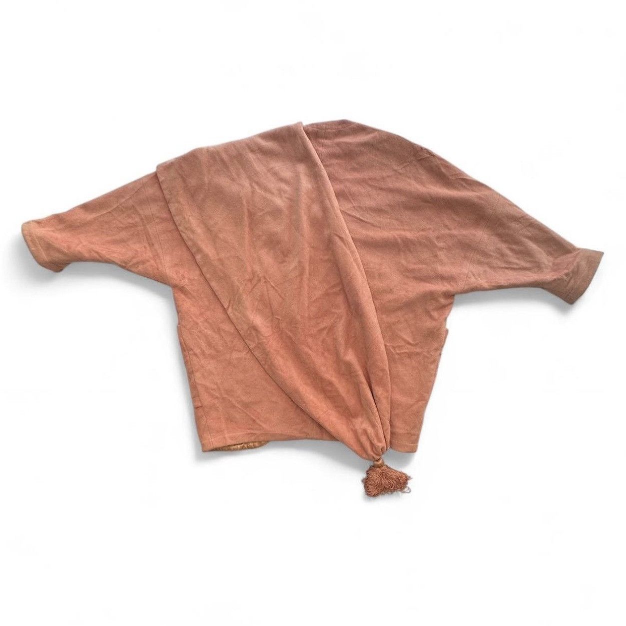 Lanvin Vintage Lanvin Blush Pink Wool Wrap Coat – Size 8 Size M / US 6-8 / IT 42-44 - 3 Thumbnail