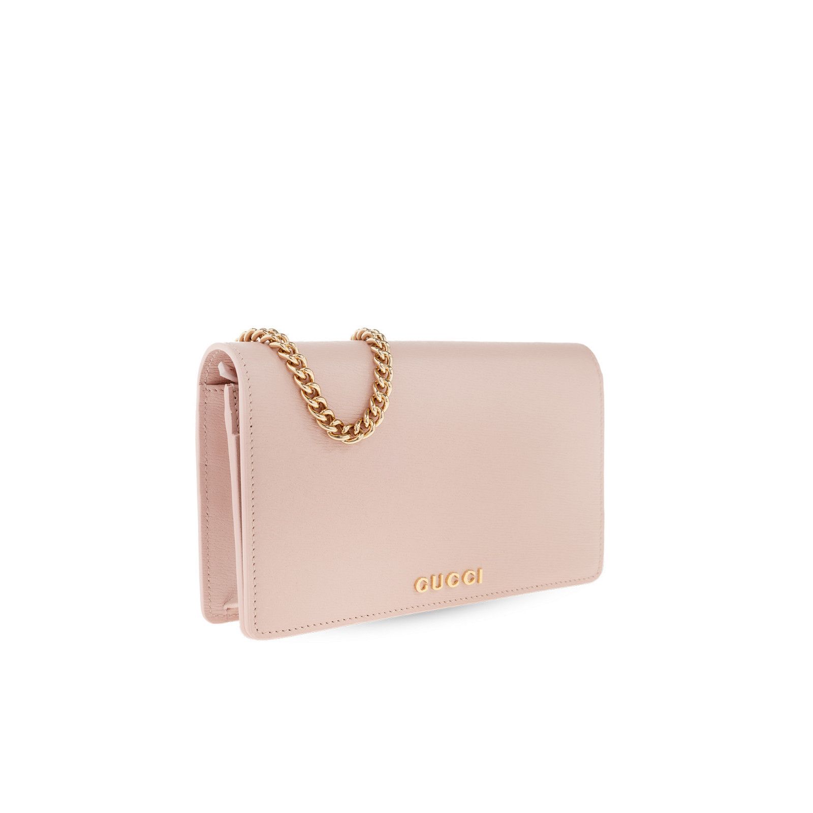 Gucci GUCCI Pink Chain Wallet Bag New & Authentic Size ONE SIZE - 4 Thumbnail