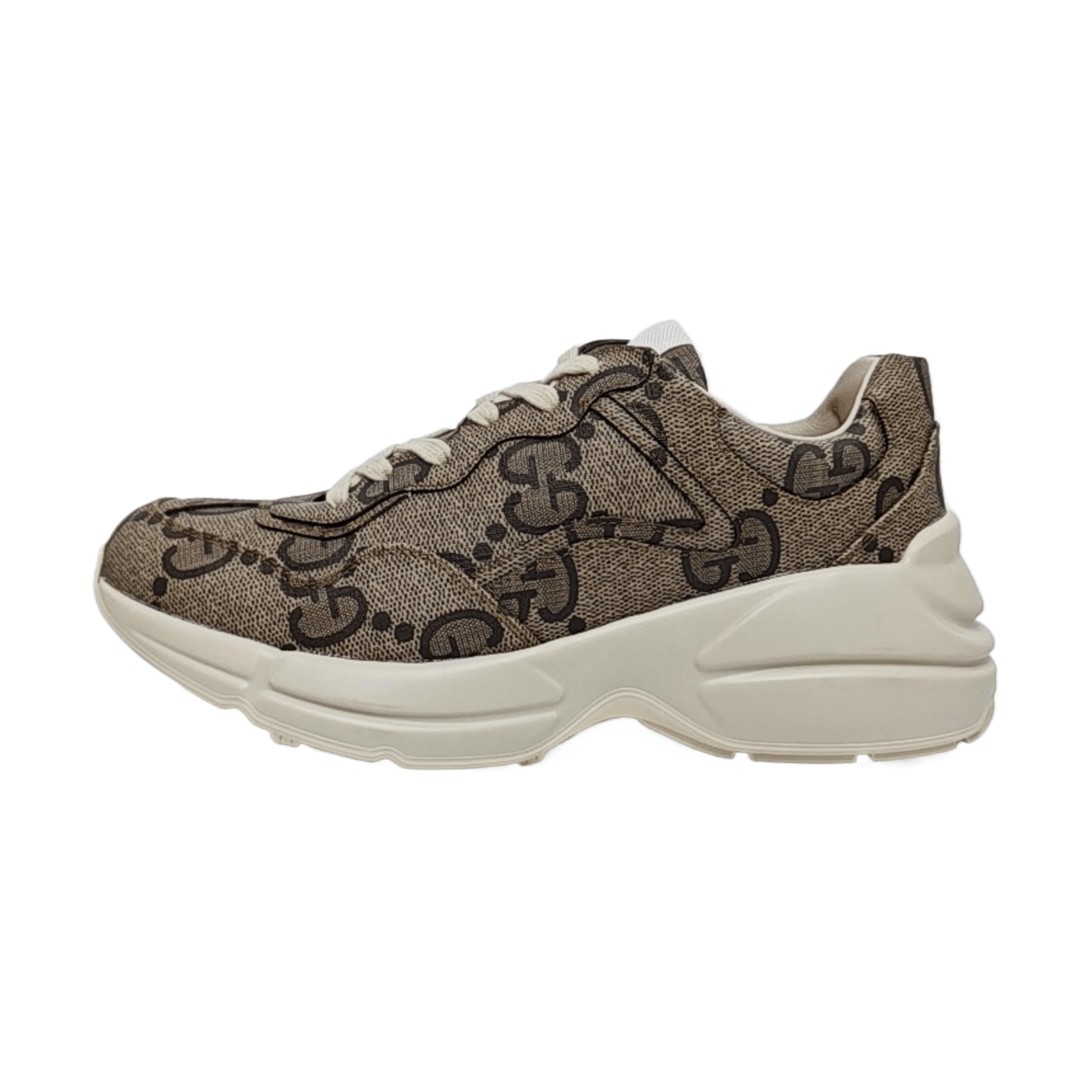 Gucci Gucci GG Monogram Rhyton Sneakers 40 Size US 7 / EU 40 - 1 Thumbnail