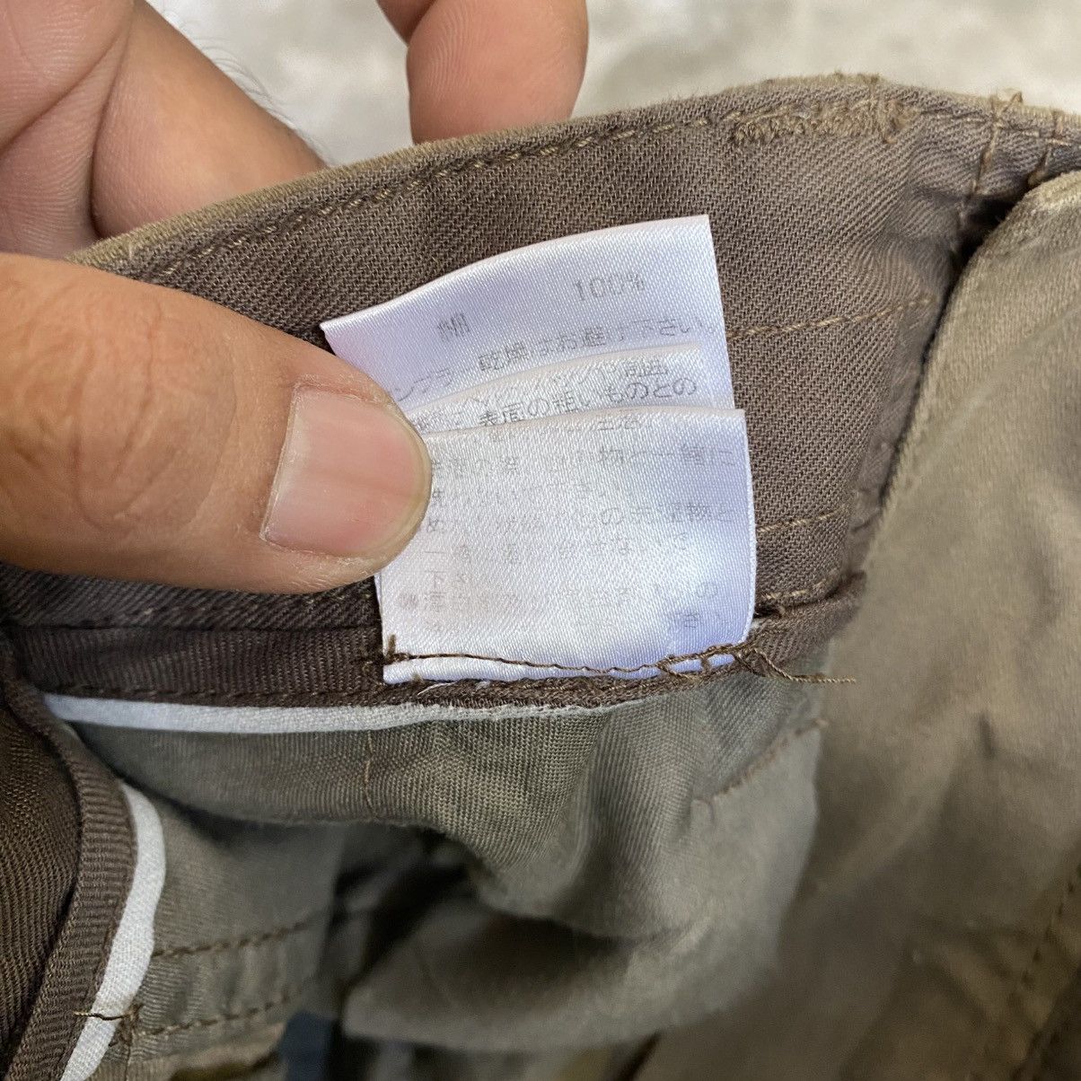 291295=Homme 2000s 291295=Homme Y2K Style Cargo Pants Embordired Pants Size US 27 - 18 Thumbnail