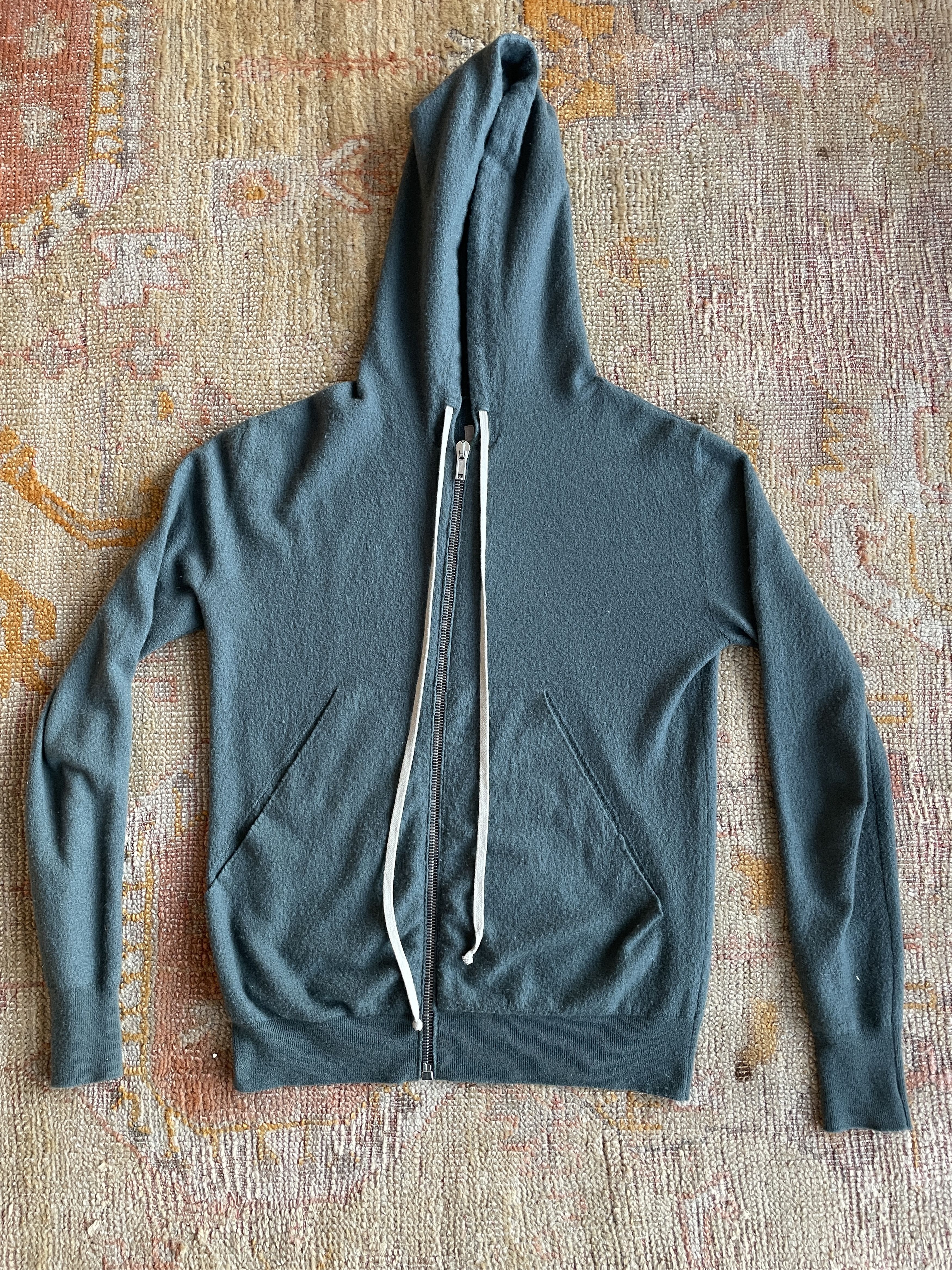 Rick Owens Cashmere Hoodie | Grailed