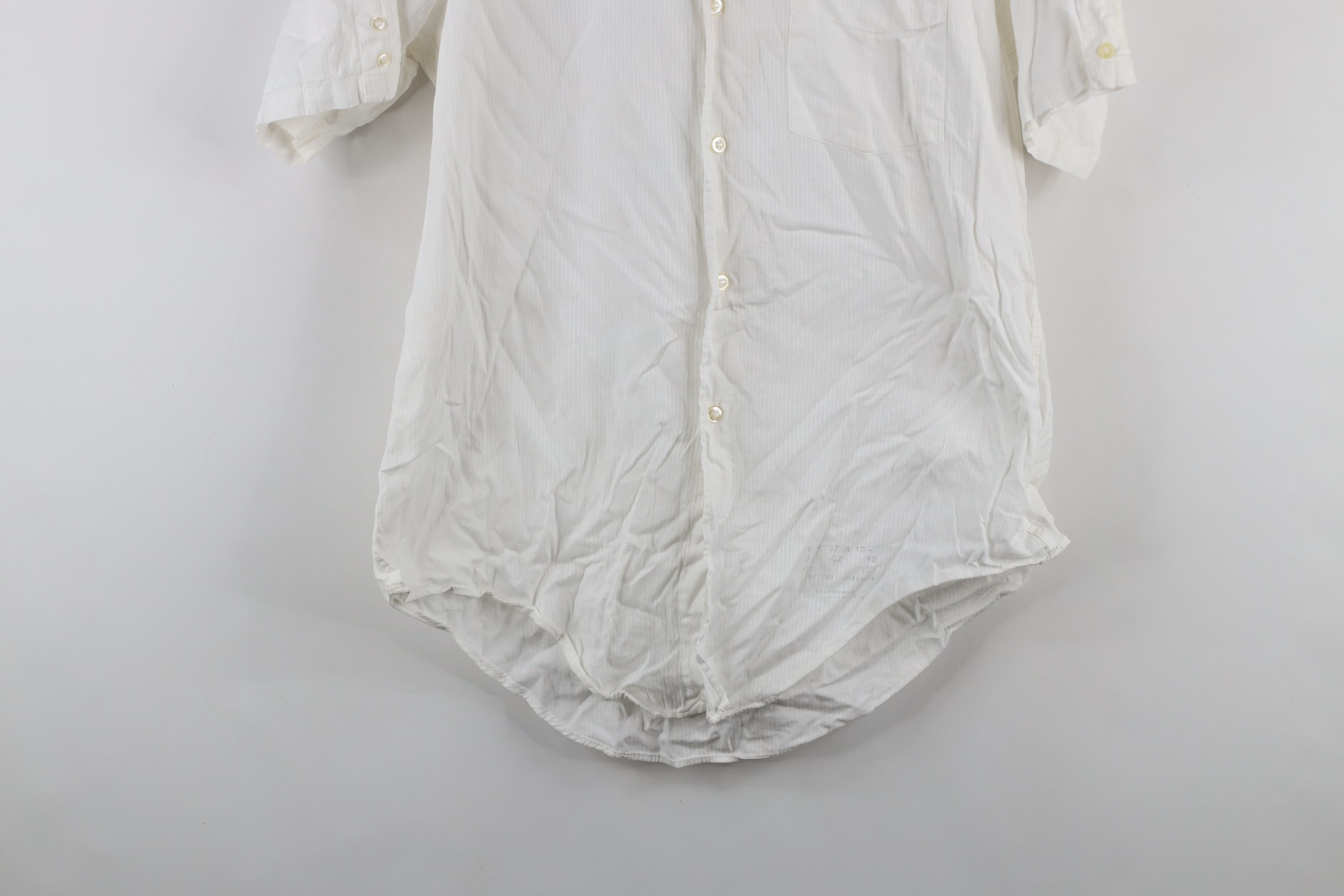 Vintage Vintage 50s 60s Streetwear Sheer Ribbed Button Shirt USA Size US M / EU 48-50 / 2 - 3 Thumbnail