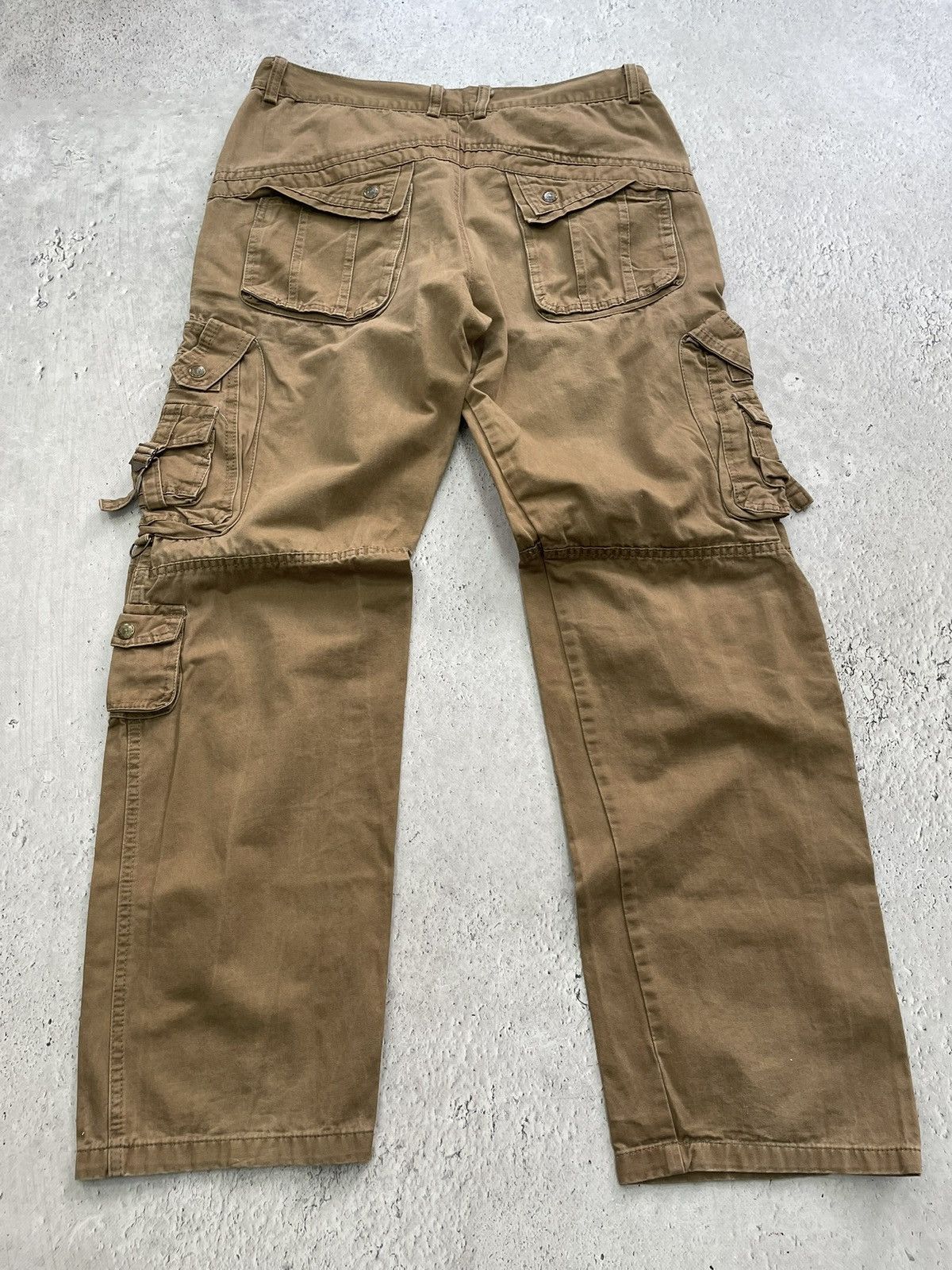 If Six Was Nine Cargo brown Multipocket ifsixwasnine style pants y2k Size US 32 / EU 48 - 10 Thumbnail