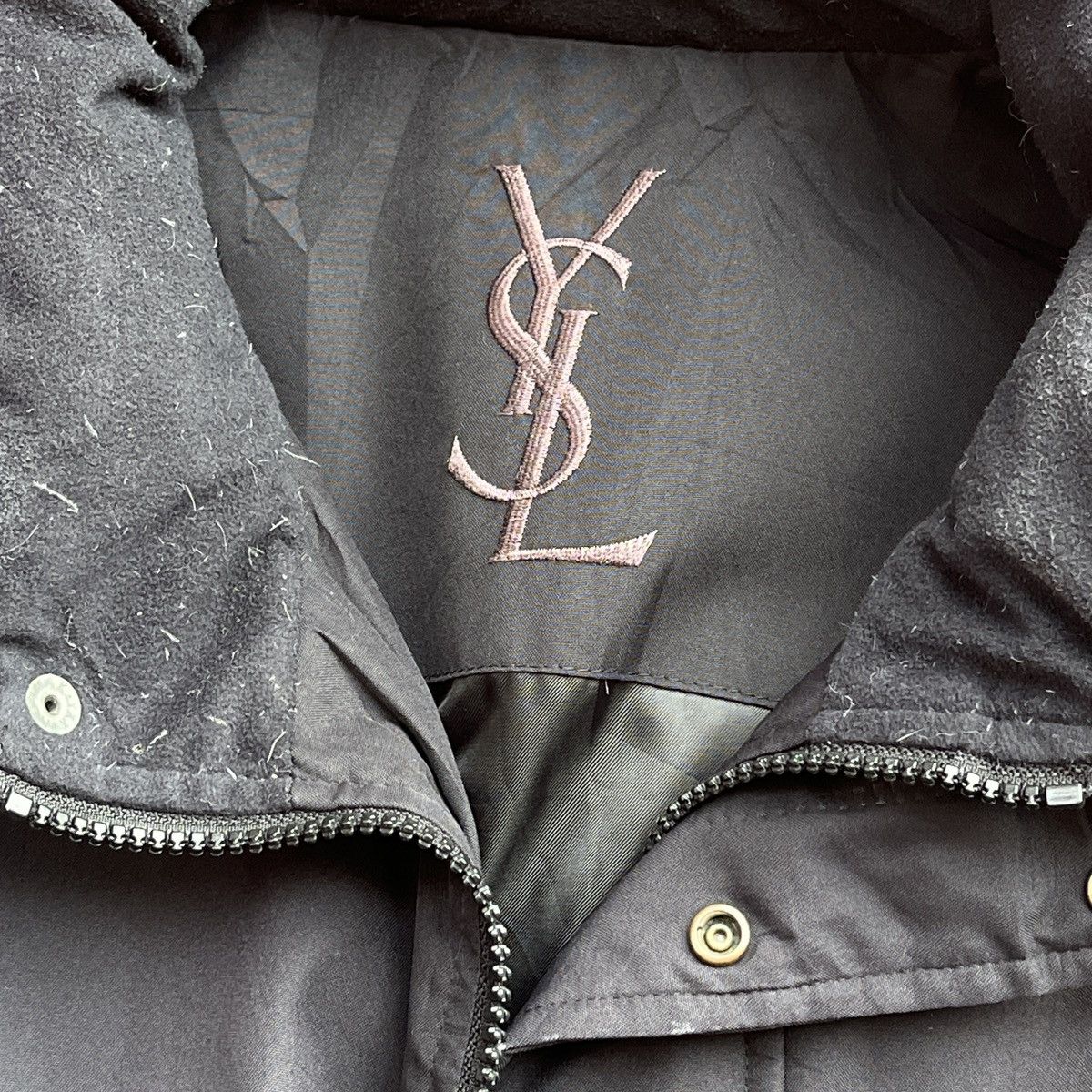 Vintage × Yves Saint Laurent VINTAGE YVES SAINT LAURENT POUR HOMME PUFFER JACKET Size US L / EU 52-54 / 3 - 18 Thumbnail