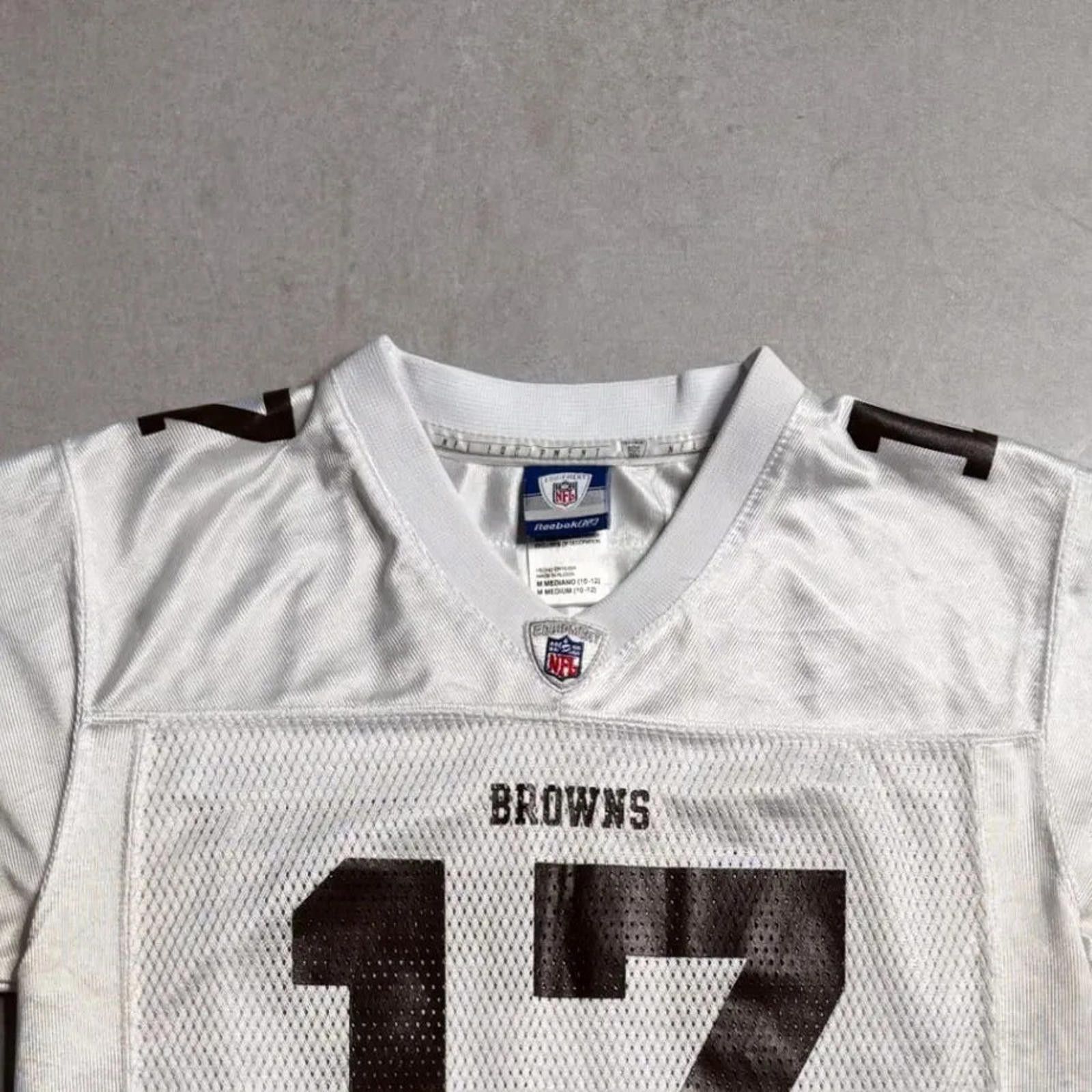 Reebok Clevland Browns Braylon Edawrds Jersey- 3XS Size US L / EU 52-54 / 3 - 4 Thumbnail