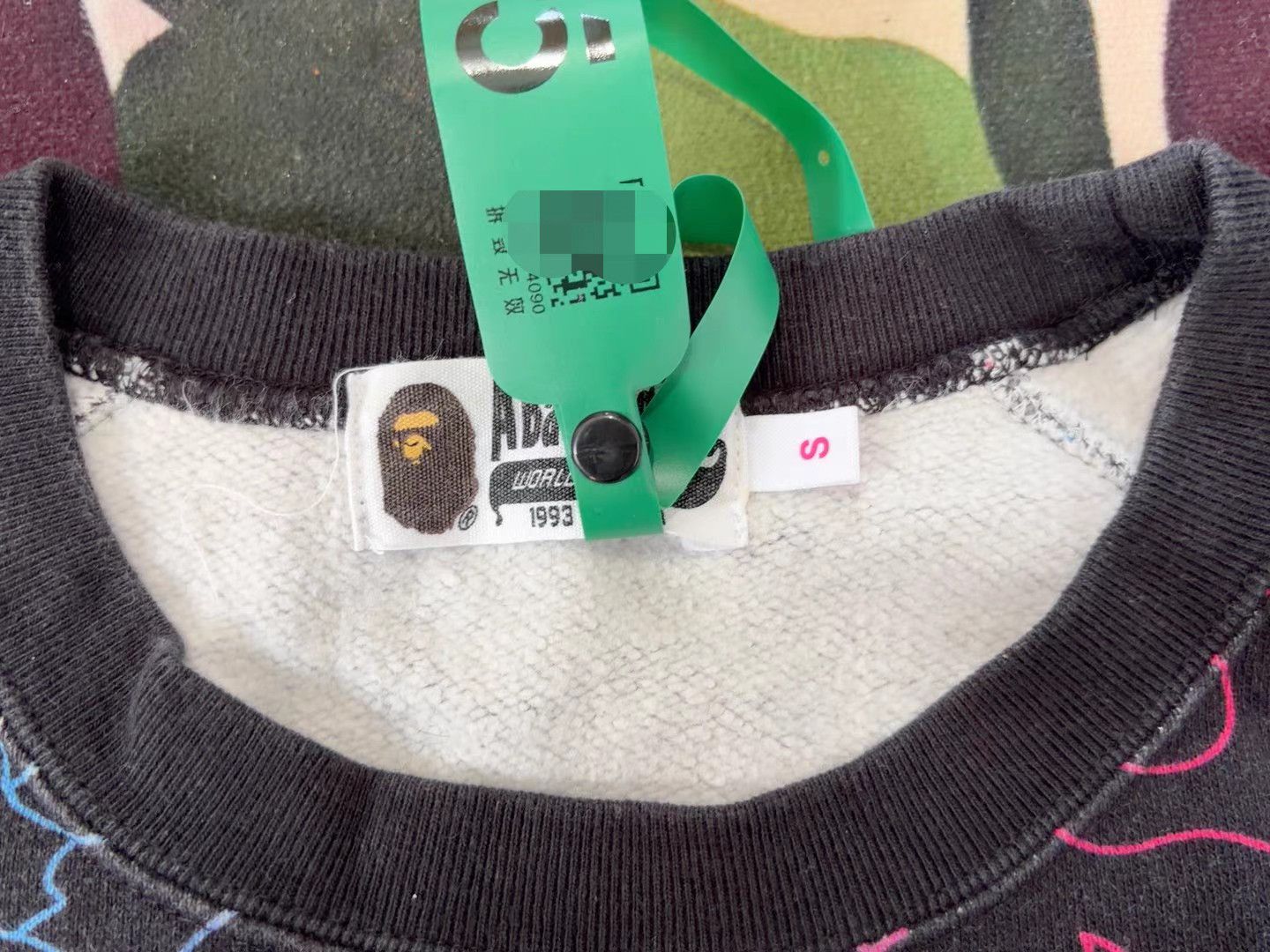 Bape Bape Neon Hoodie Size US S / EU 44-46 / 1 - 2 Thumbnail