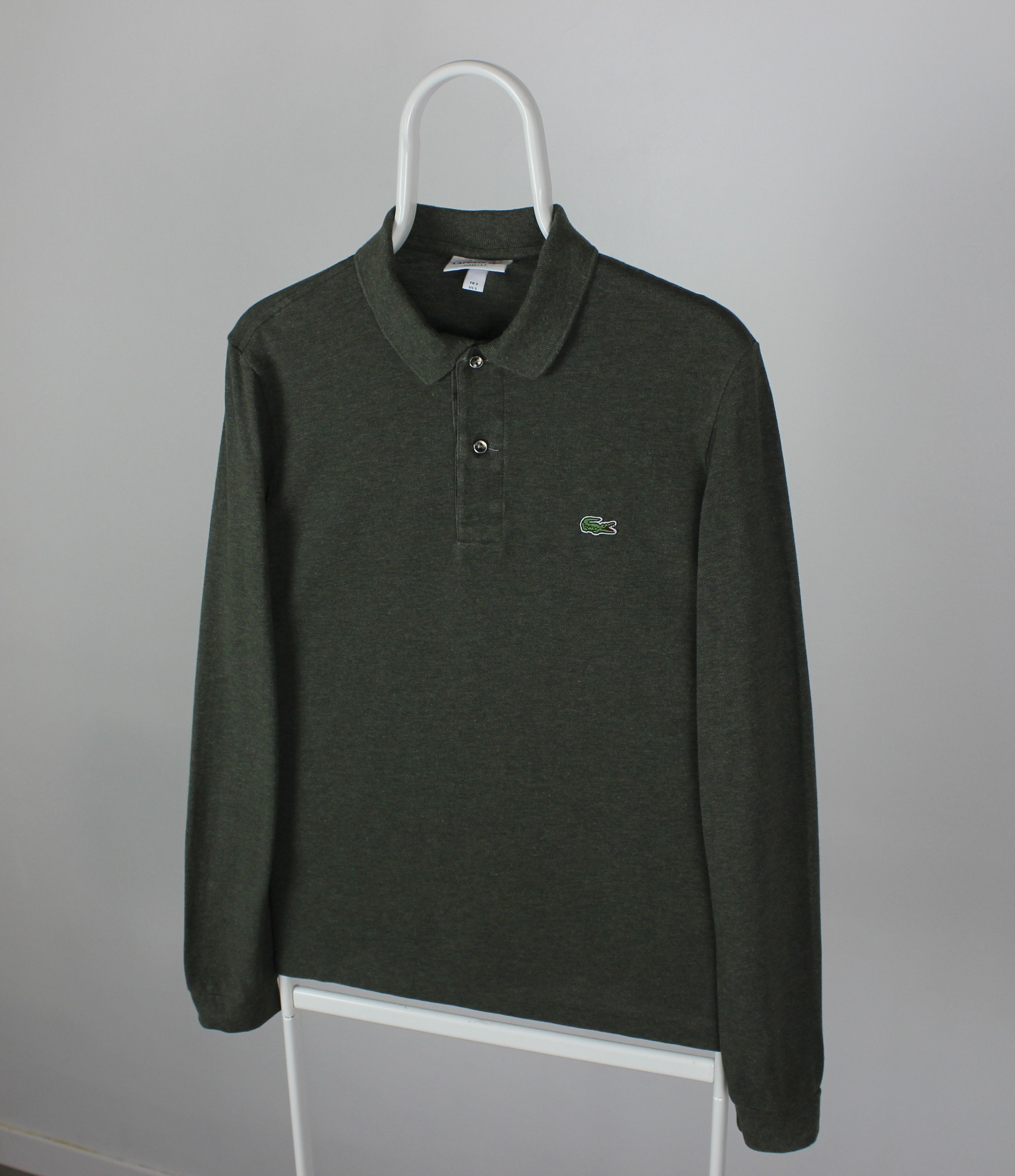 Lacoste Lacoste long sleeve men sweatshirt M green Size US M / EU 48-50 / 2 - 6 Thumbnail
