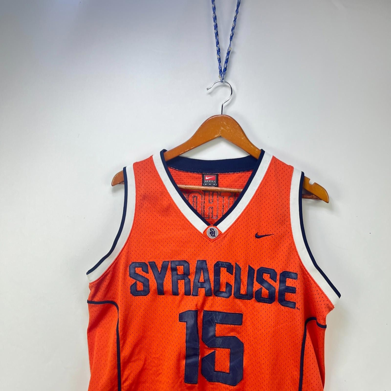 Nike Vintage Syracuse Orangemen Carmelo Anthony 15 Jersey M Size ONE SIZE - 2 Thumbnail
