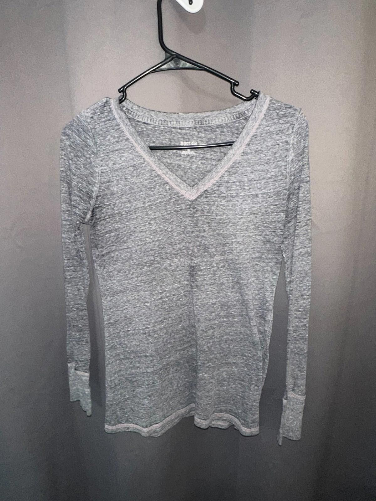 Mossimo Mossimo Supply Co. 2pack (black/grey)women’s shirts size S/P Size S / US 4 / IT 40 - 6 Thumbnail