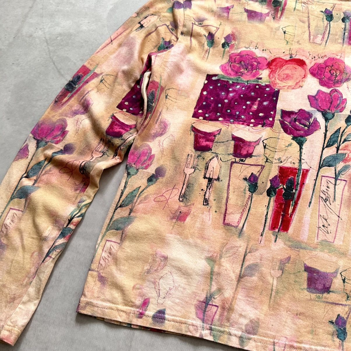 Hysteric Glamour Japan Floral Hysteric Glamour Style Long Sleeve T Shirt Y2K Size M / US 6-8 / IT 42-44 - 19 Thumbnail