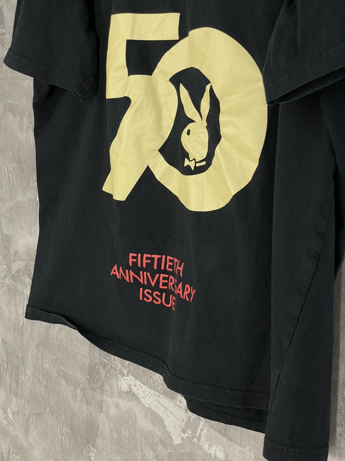 Designer × Playboy × Vintage Y2K Glamour Playboy Magazine Promo T shirt Size US XXL / EU 58 / 5 - 8 Thumbnail