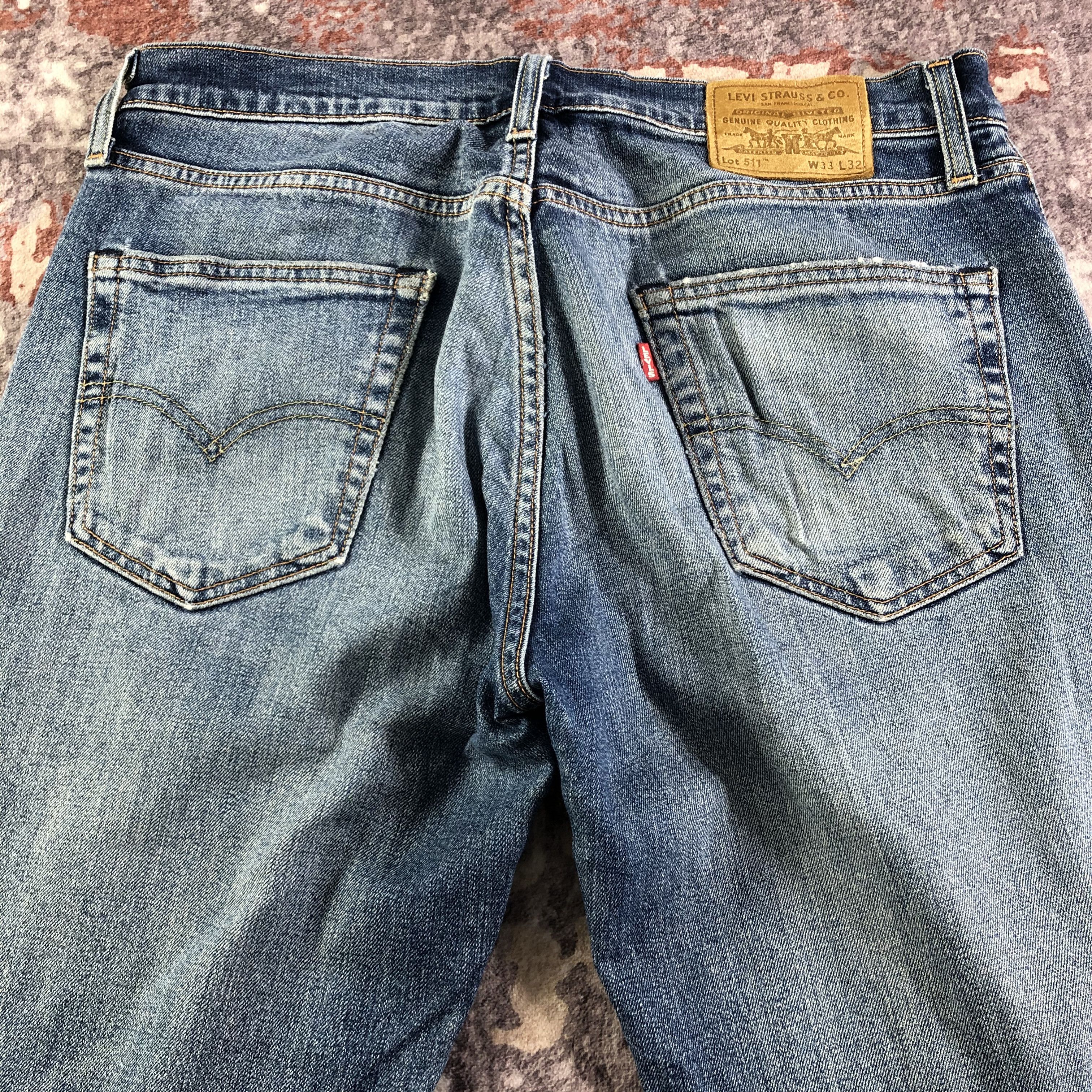 Levi's × Vintage Vintage Levis 511 Jeans-JM3296 Size US 34 / EU 50 - 4 Thumbnail