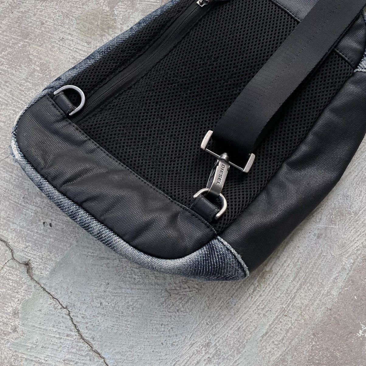 Diesel × Vintage 🔥Rare🔥Vintage Diesel denim sling bag style y2k Japanese Size ONE SIZE - 11 Thumbnail