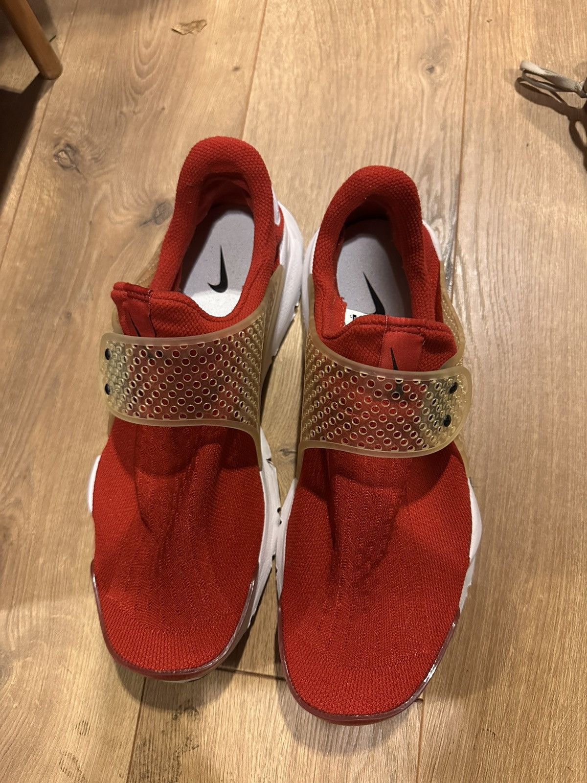 Nike Nike Sock Dart- Red/White Size 9 Size US 9 / EU 42 - 1 Thumbnail