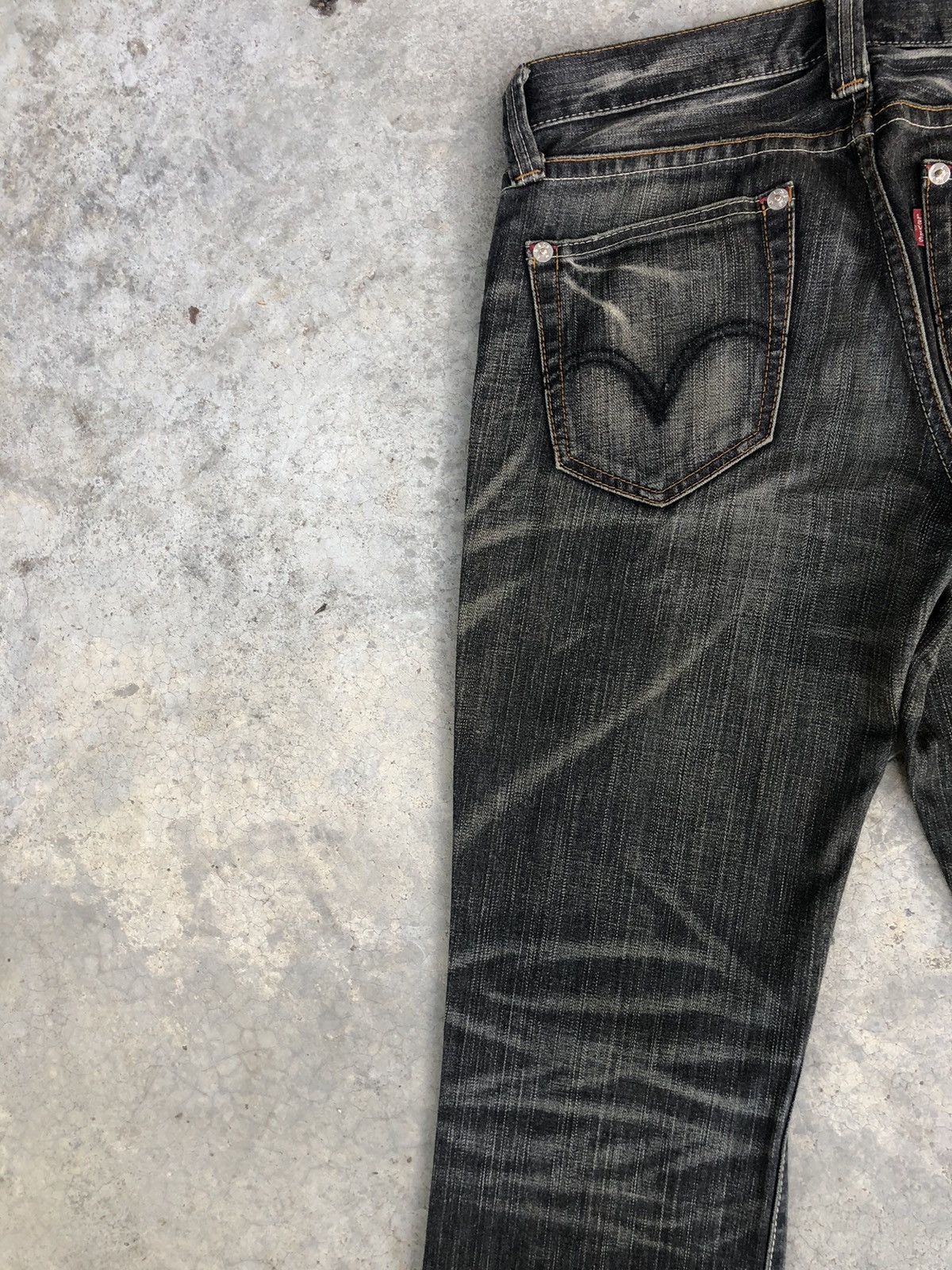 If Six Was Nine Y2k Levis Flared Jeans Distressee Jeans 708 Size US 30 / EU 46 - 9 Thumbnail