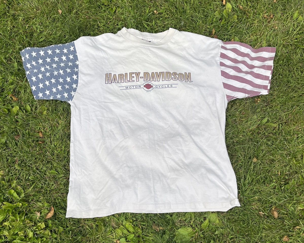 Harley Davidson 2001 Harley Davidson Chicago Gangster T-shirt Size US XL / EU 56 / 4 - 3 Thumbnail