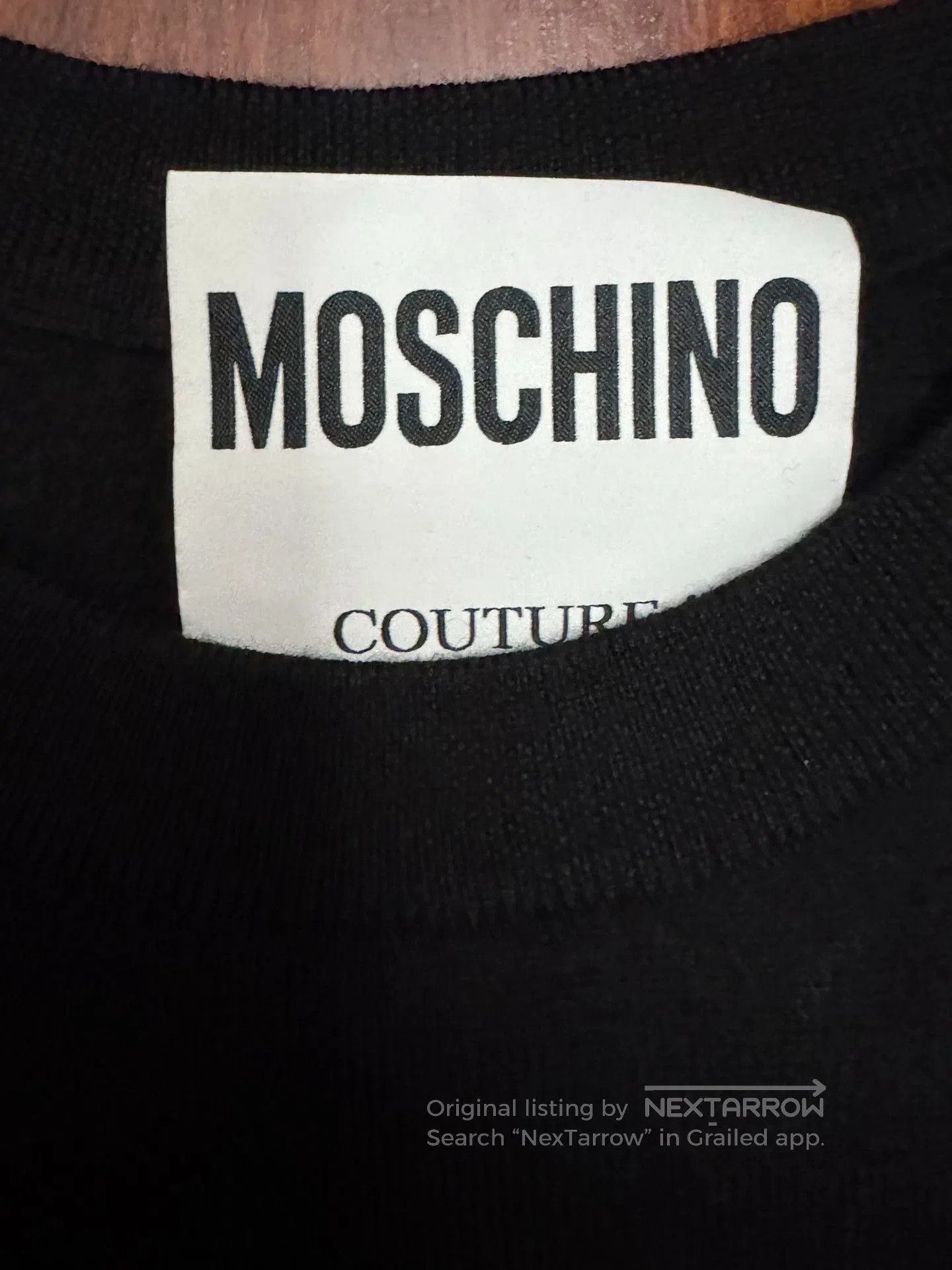 Moschino MOSCHINO Bear Logo Solid Crewneck Sweater. Size US M / EU 48-50 / 2 - 3 Thumbnail