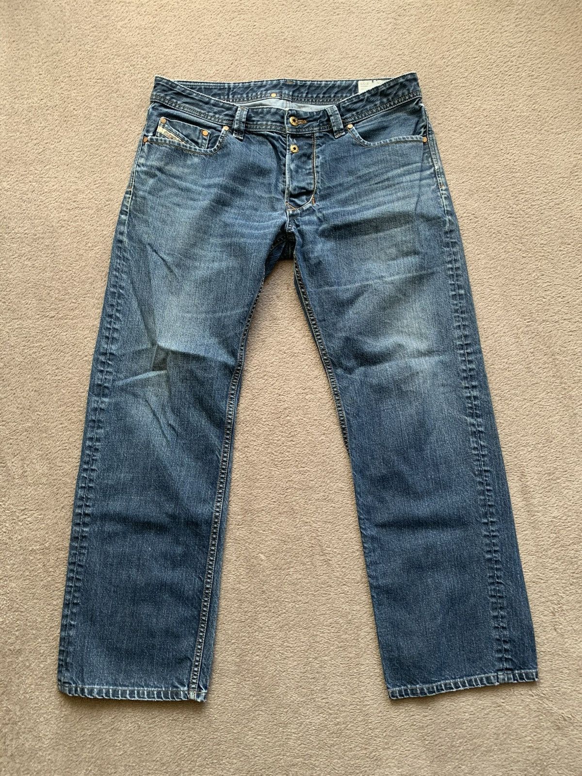 Diesel × If Six Was Nine × Le Grande Bleu (L.G.B.) Diesel Larke Straight Mudwash Jeans LGB Ifsixwasnine vibe Size US 32 / EU 48 - 1 Thumbnail