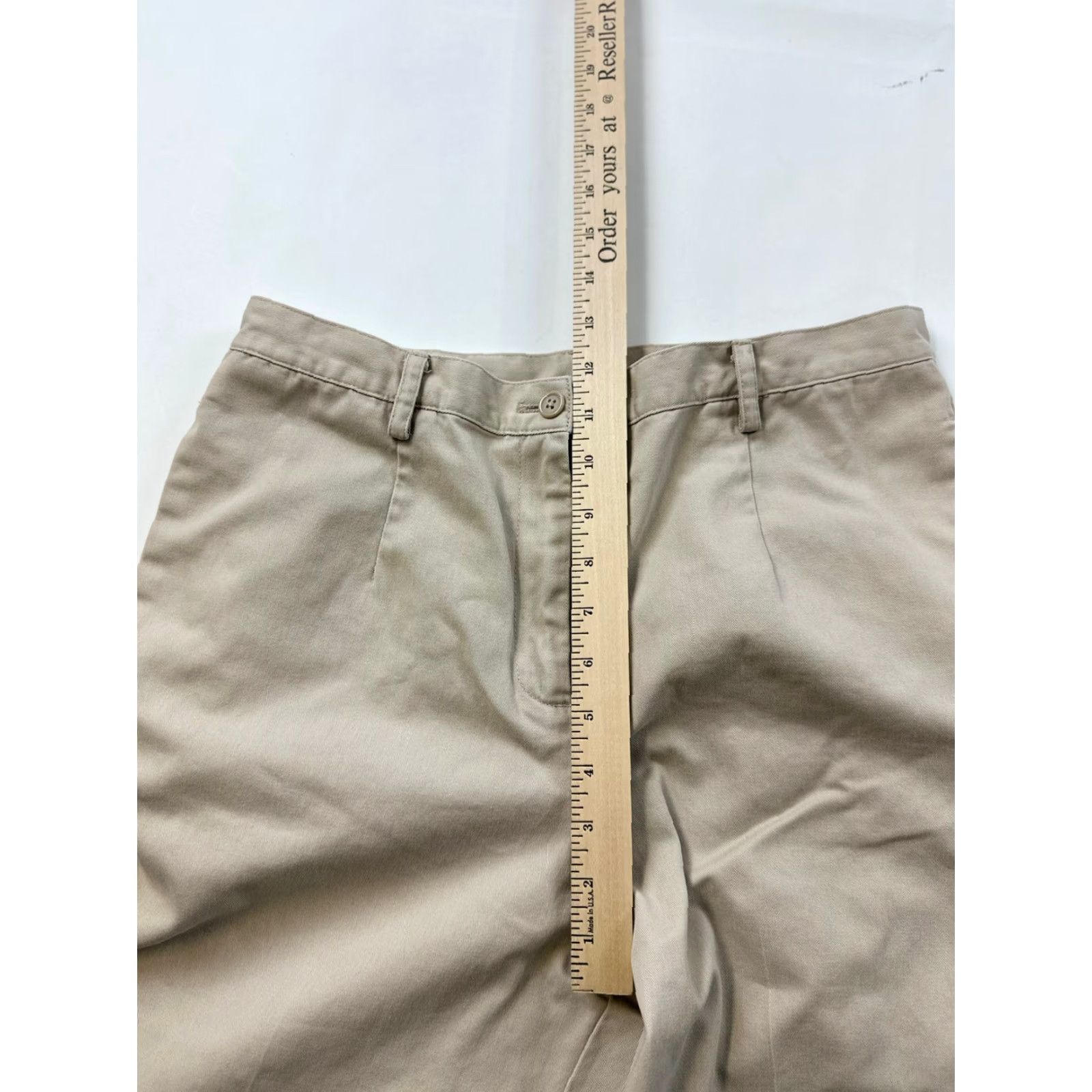 Pendleton Pendleton Pants Women’s 8 Khaki Pleated Chino Beige Casual Business Womens Size 30" / US 8 / IT 44 - 5 Thumbnail