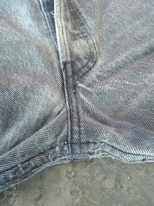 Levi's 90s Vintage Levi's 501 Made In USA Distressed Jeans 34x27 Size US 34 / EU 50 - 7 Thumbnail