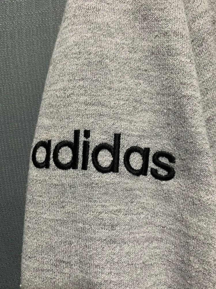 Adidas Vintage adidas back stripes pullover boxy hoodie Size US M / EU 48-50 / 2 - 4 Thumbnail