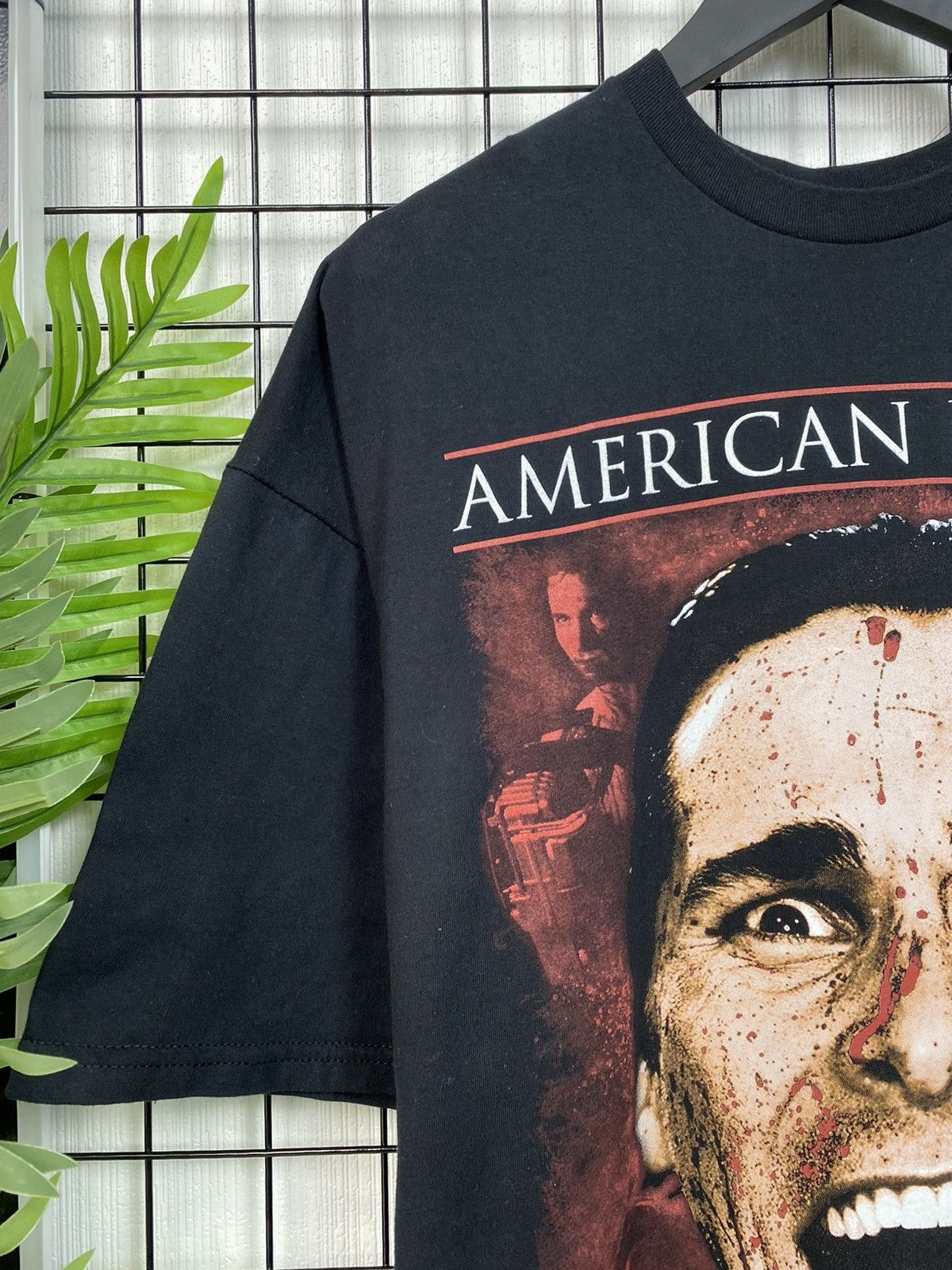 Other RARE! American Psycho Horror Movie Big Logo Christian Bale Size US XL / EU 56 / 4 - 8 Thumbnail