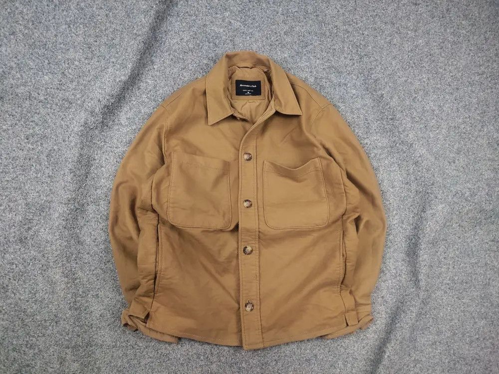 Abercrombie & Fitch Abercrombie & Fitch Chore Pocket overshirt Jacket Vintage Size US M / EU 48-50 / 2 - 1 Thumbnail