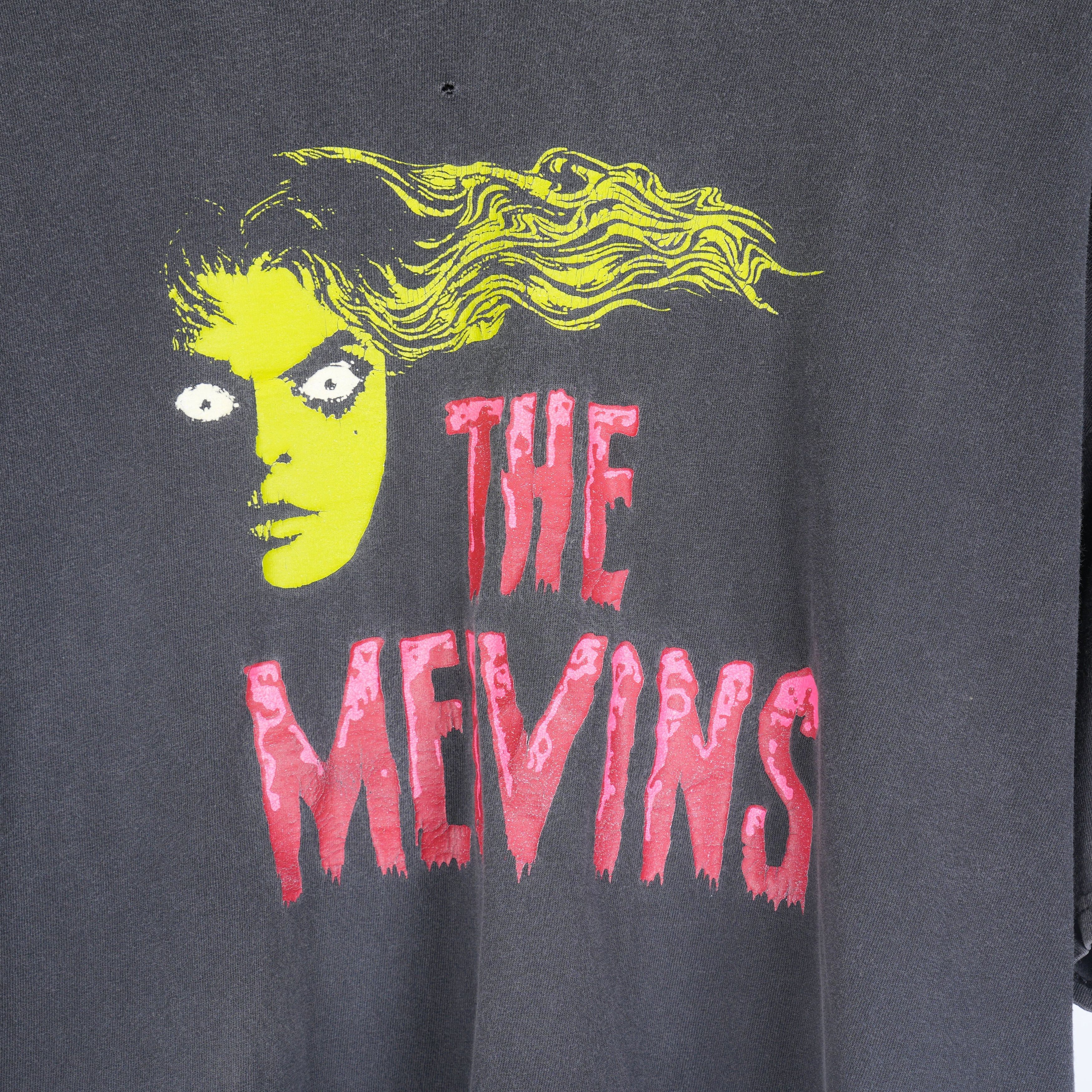 Vintage VINTAGE DISTRESSED MELVINS BLACK TEE Size US XL / EU 56 / 4 - 3 Thumbnail