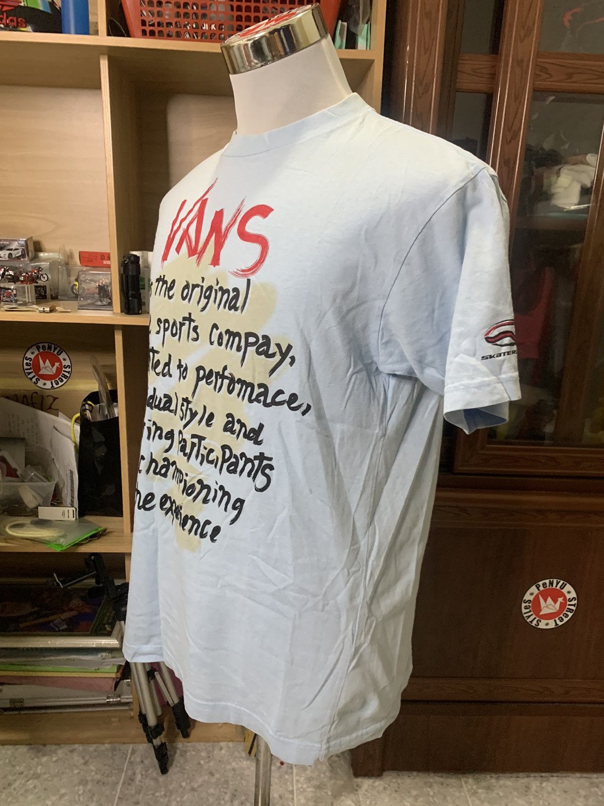 Vans × Vintage Vintage Y2K Vans Tee Size US L / EU 52-54 / 3 - 7 Thumbnail