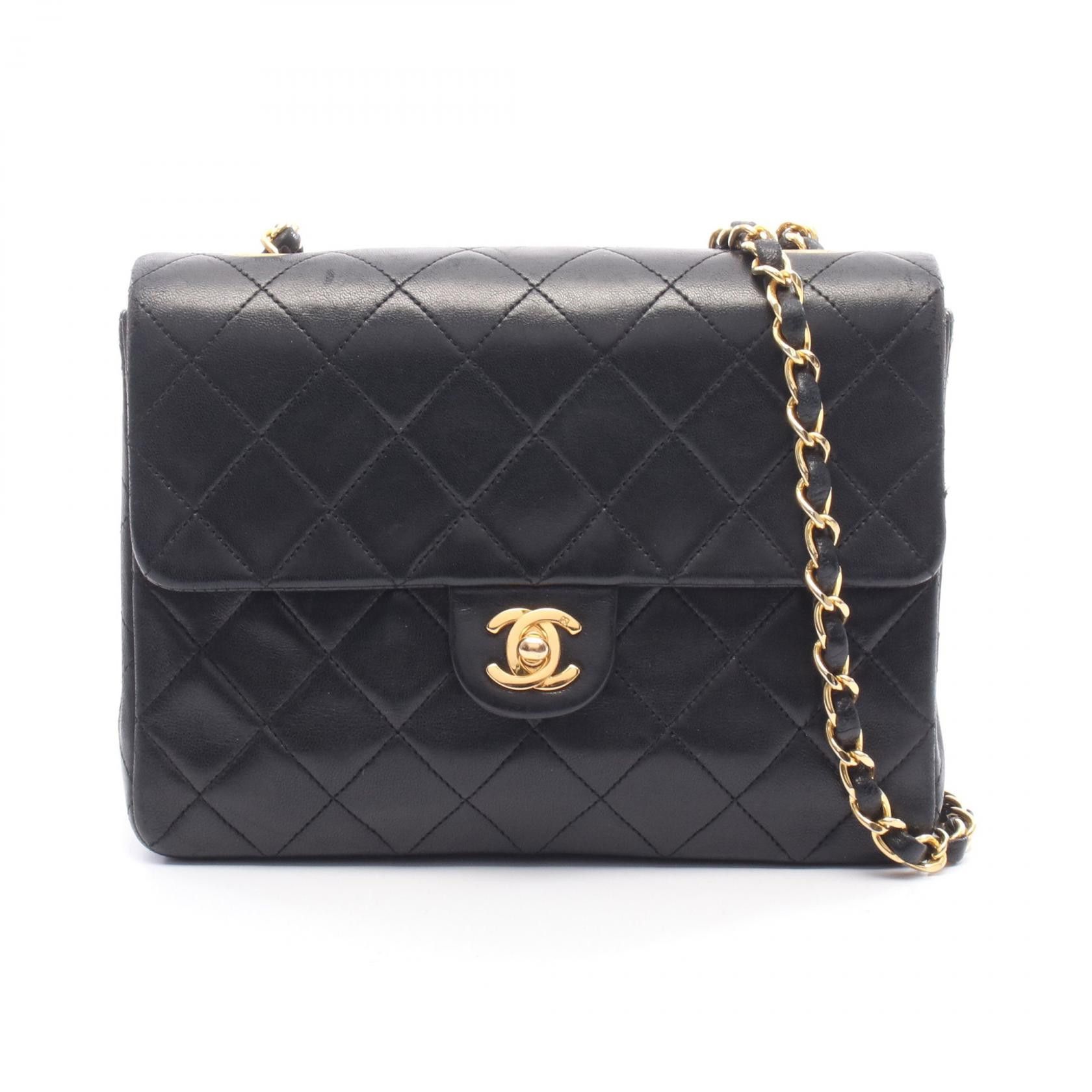 Chanel Chanel Chanel Mini Matelasse 20 Lambskin Shoulder Bag Leather Shoulder Bag DUTY FREE for USA Size ONE SIZE - 1 Thumbnail