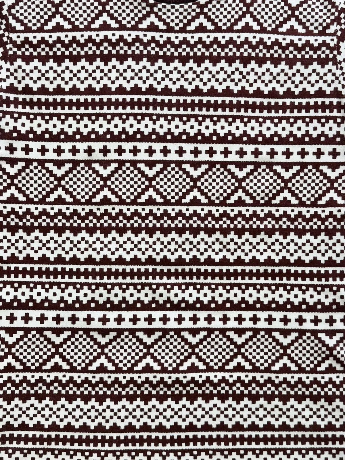 Japanese Brand Eley Kishimoto Aztec Print T-Shirt Tee Size US M / EU 48-50 / 2 - 6 Thumbnail