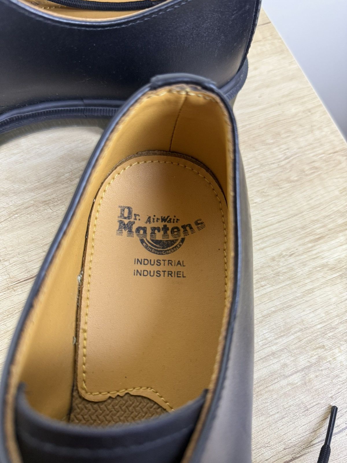 Dr. Martens Dr. Martens InduSafety Shoes Black Leather Derby Size 41 Size US 8 / EU 41 - 6 Thumbnail