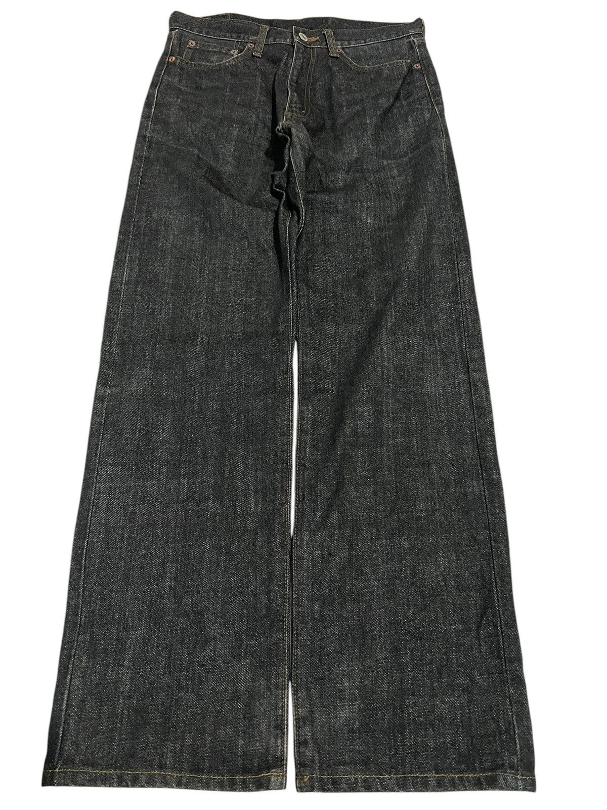 Japanese Brand 🌈Baggy Vintage Bobson Jean Size US 29 - 1 Thumbnail
