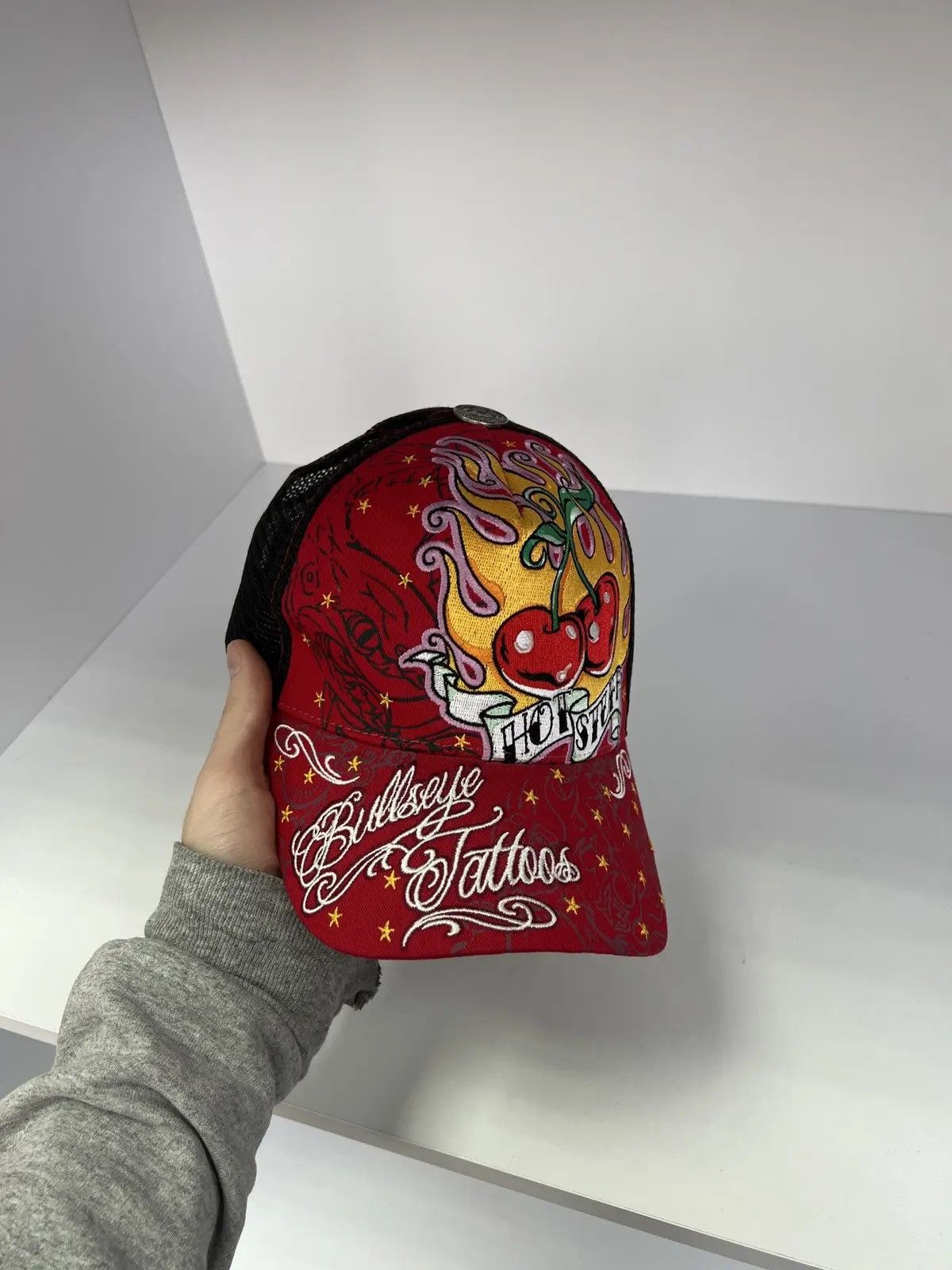 Japanese Brand × Vintage Vintage Ed Hardy Style Y2K Japanese Cap Size ONE SIZE - 1 Thumbnail