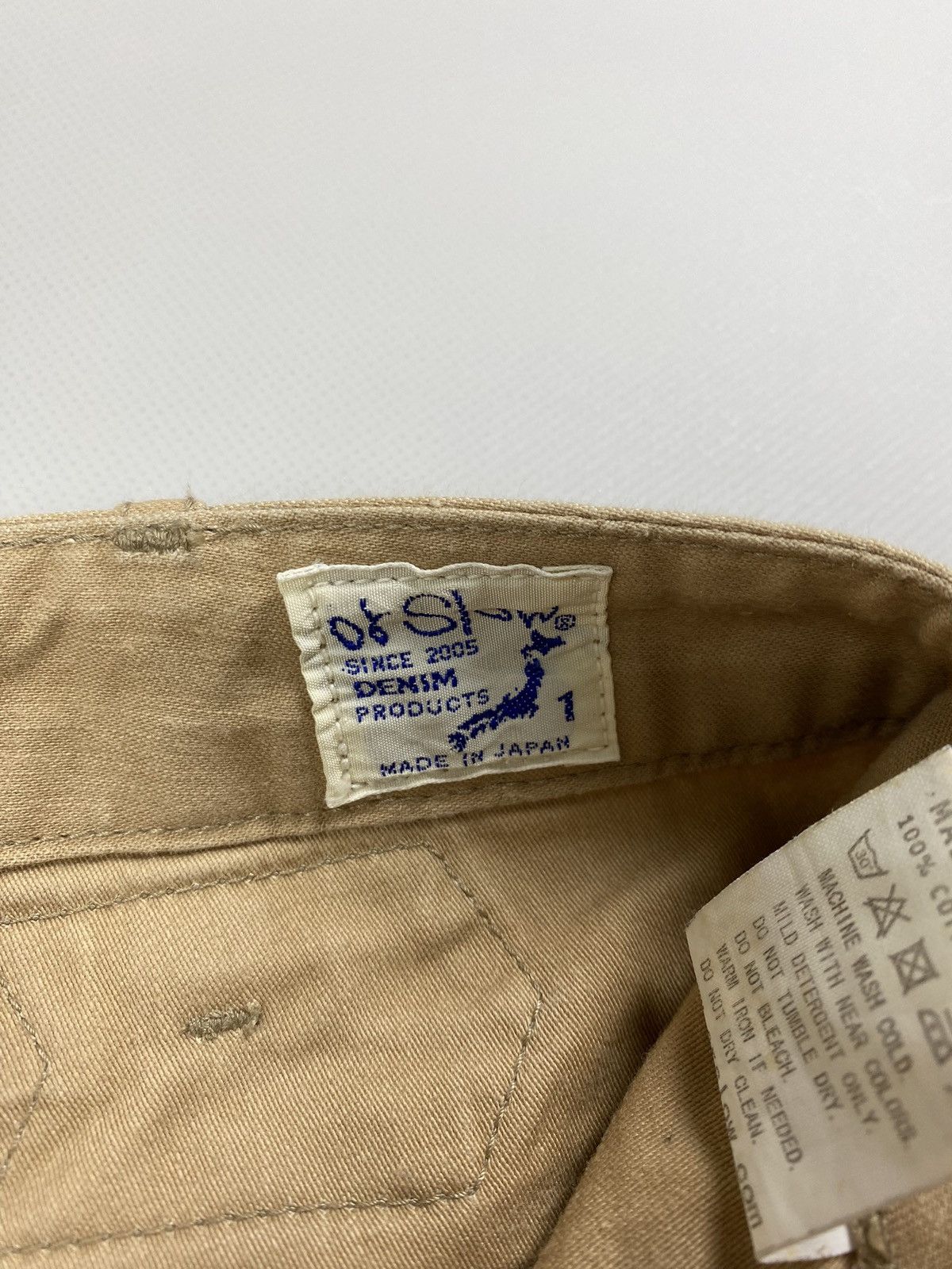 Japanese Brand × Orslow Orslow ladies canvas workwear Back Buckle skirt size 1 Size 26" / US 2 / IT 38 - 15 Thumbnail