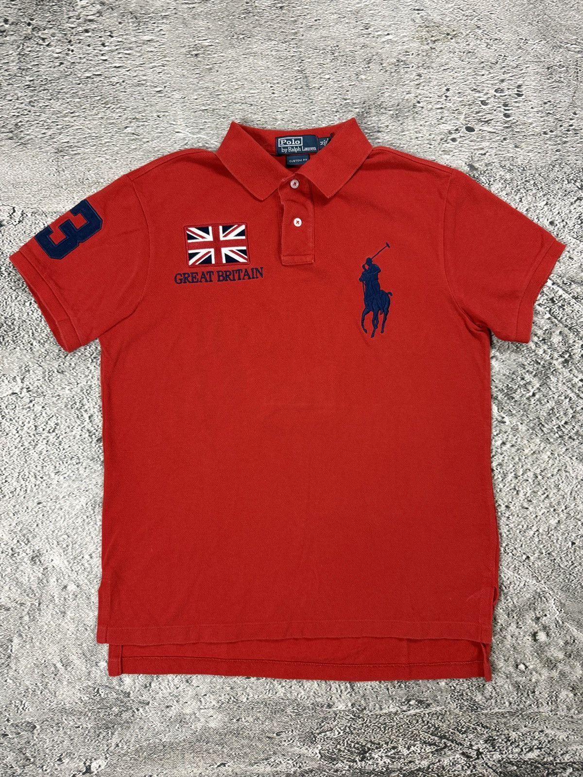 Ralph Lauren Chief Keef Polo Ralph Lauren Great Britain vintage red Size US M / EU 48-50 / 2 - 1 Thumbnail