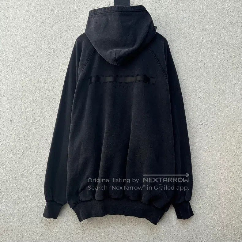 Balenciaga Balenciaga Strikethrough Tape Logo Washed Grey Hoodie Size US S / EU 44-46 / 1 - 2 Thumbnail