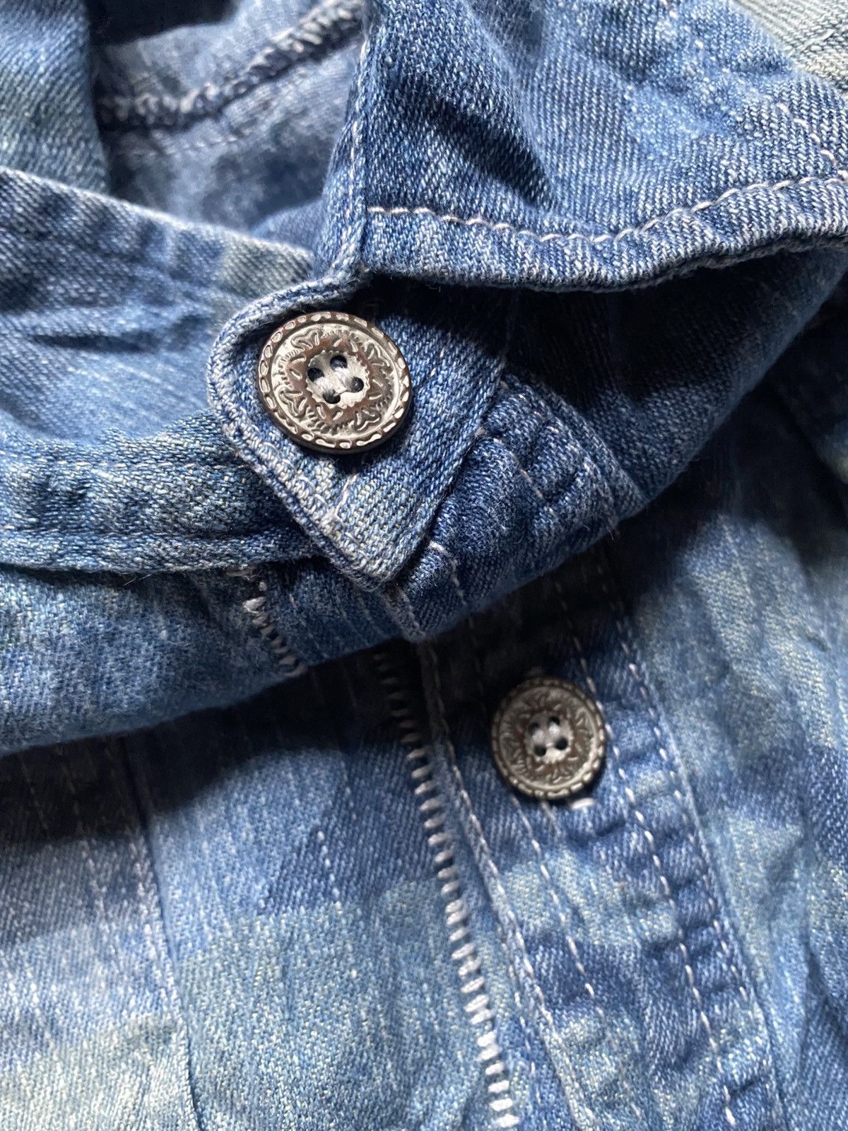 In The Attic In the attic homme button up denim shirt Size US L / EU 52-54 / 3 - 6 Thumbnail